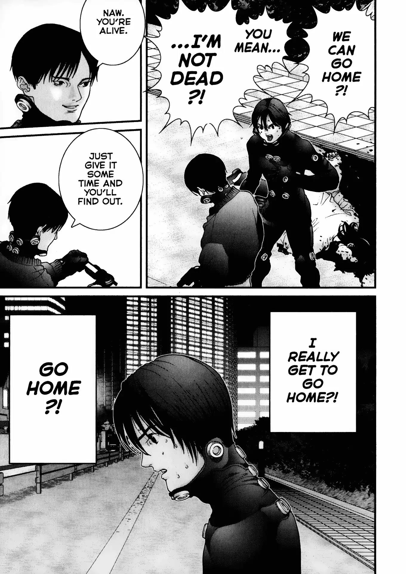 Gantz Chapter 18 page 11 - Chapter 18: Vol.2 0018: Conditions of Survival