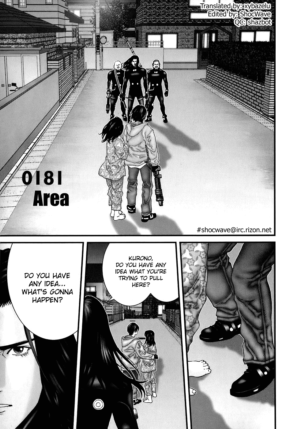 Gantz Chapter 181 page 1 - Chapter 181: Area