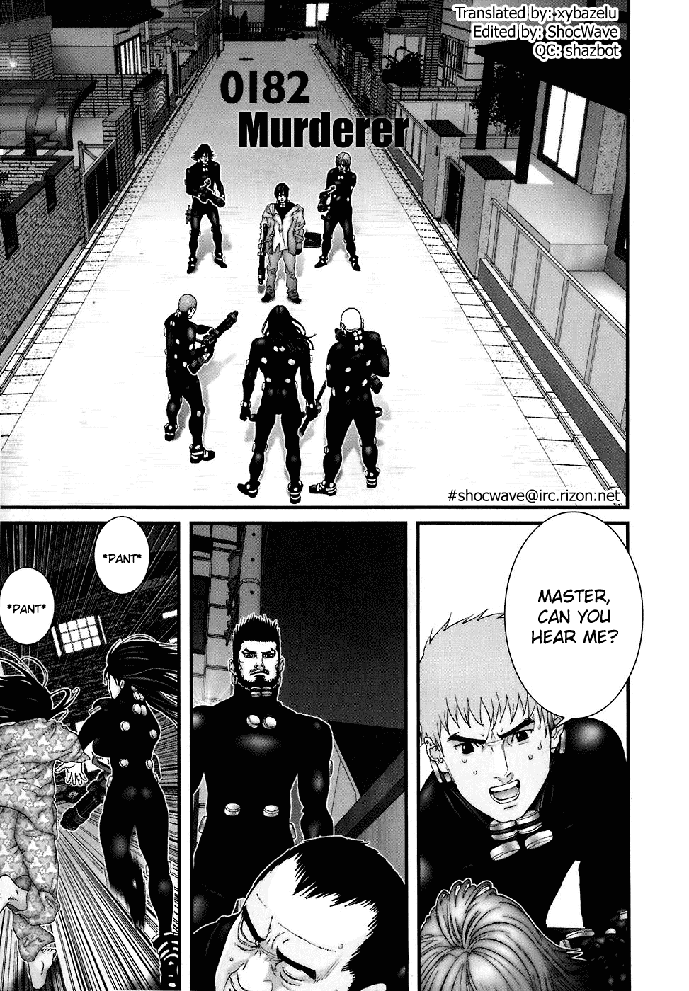 Gantz Chapter 182 page 1 - Chapter 182: Murderer