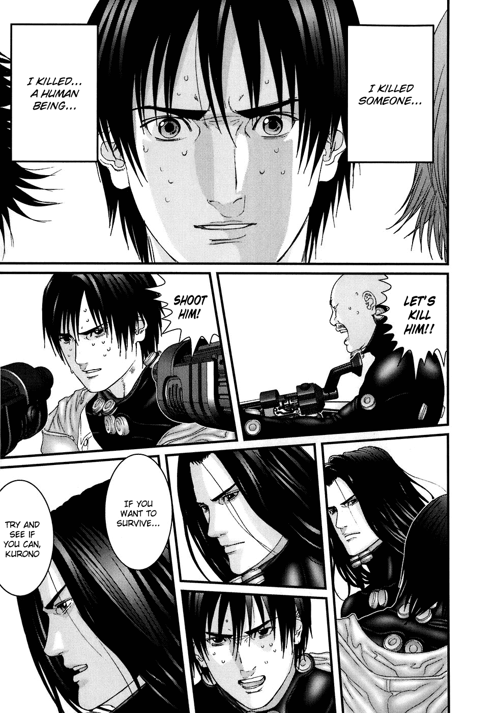 Gantz Chapter 182 page 4 - Chapter 182: Murderer
