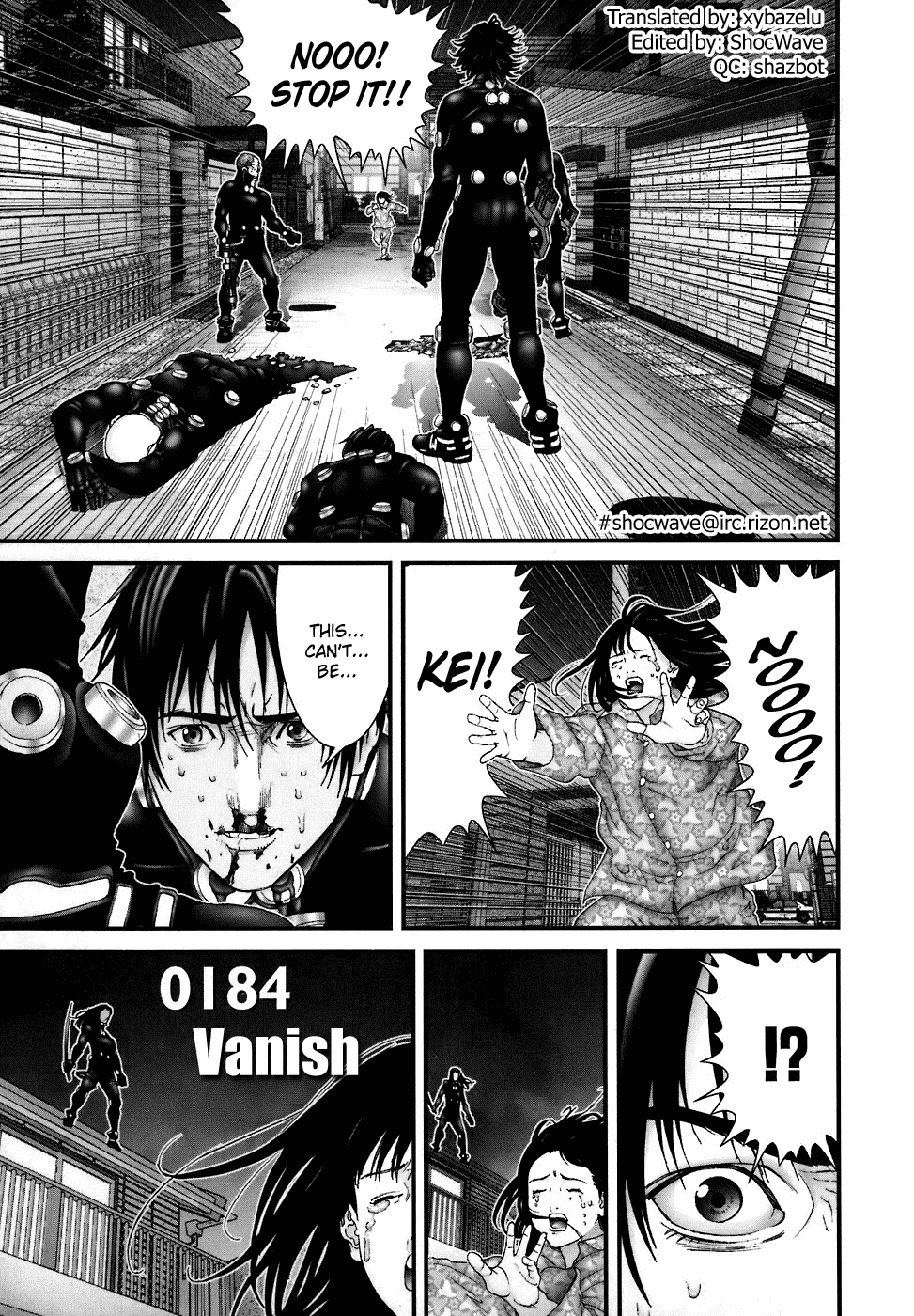 Gantz Chapter 184 page 1 - Chapter 184: Vanish