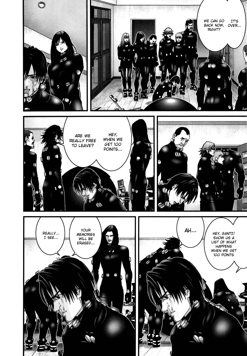 Gantz Chapter 185 page 12 - Chapter 185: 100 Point Menu