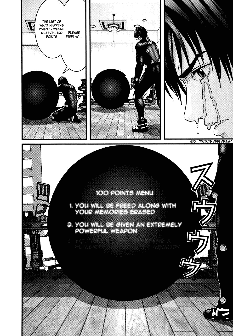Gantz Chapter 185 page 16 - Chapter 185: 100 Point Menu