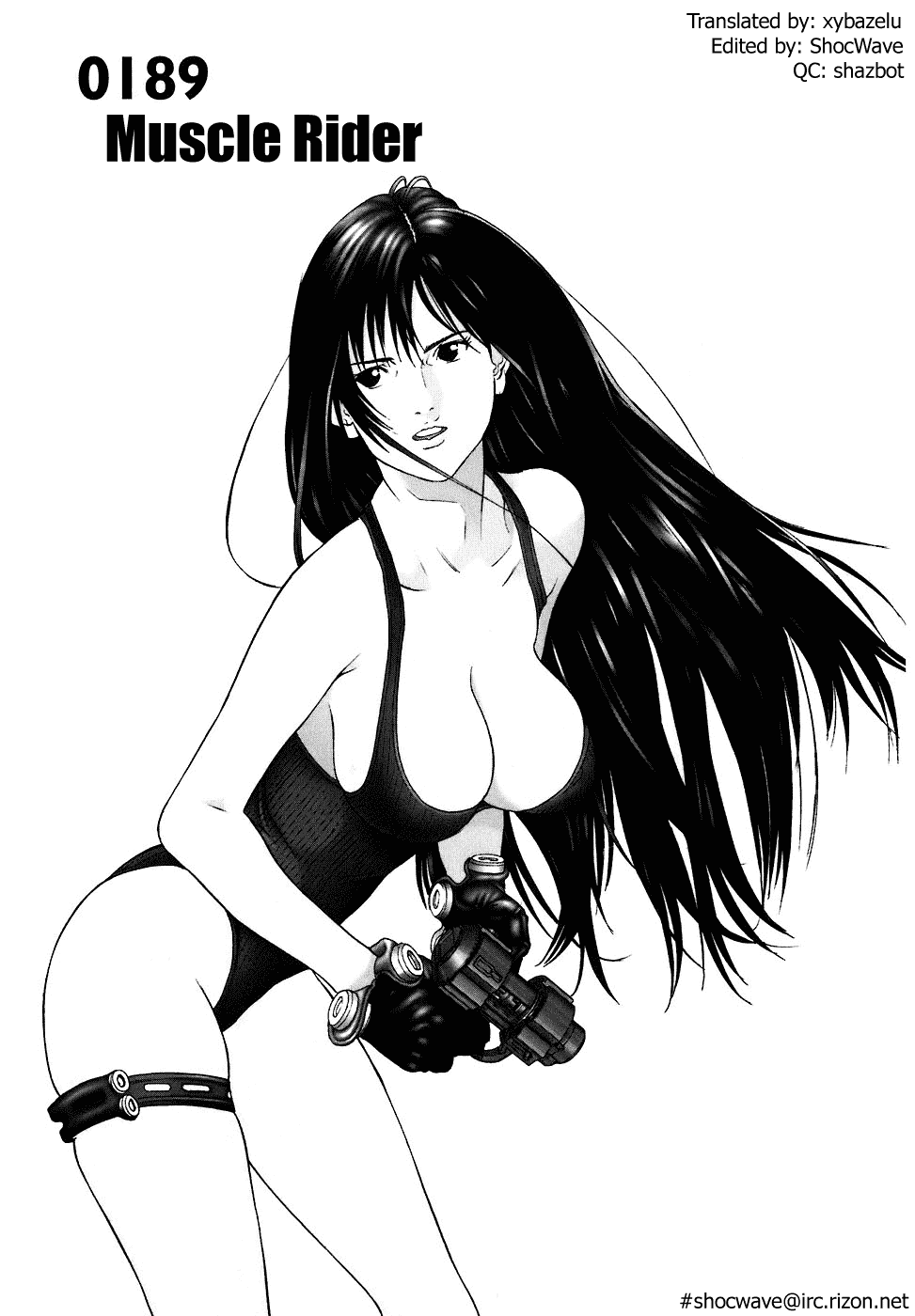 Gantz Chapter 189 page 1 - Chapter 189: Muscle Rider