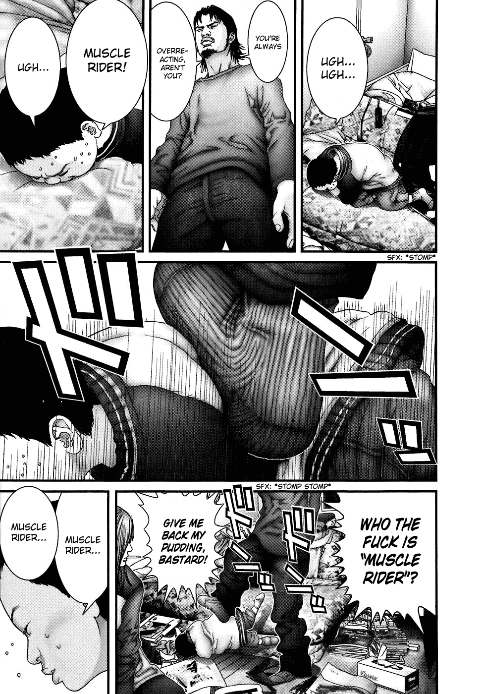 Gantz Chapter 189 page 11 - Chapter 189: Muscle Rider