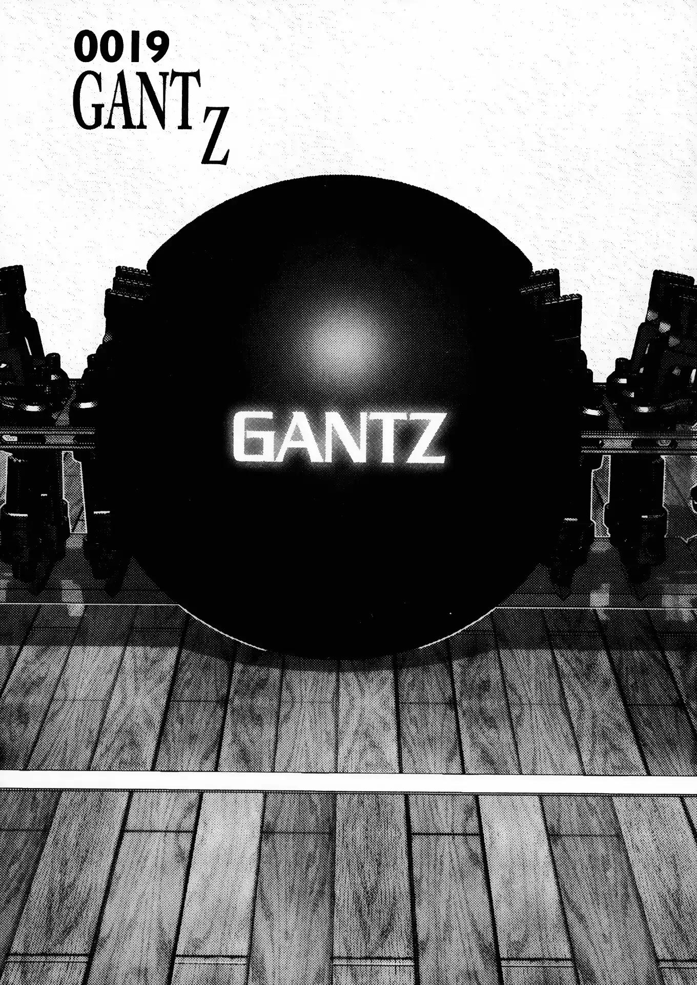 Gantz Chapter 19 page 1 - Chapter 19: Vol.2 0019: Gantz
