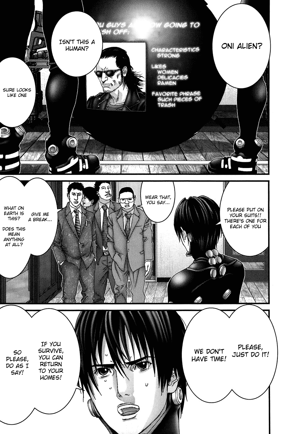 Gantz Chapter 190 page 11 - Chapter 190: Changing Clothes