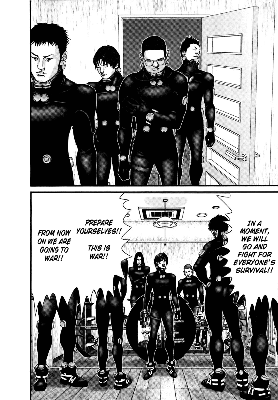 Gantz Chapter 190 page 12 - Chapter 190: Changing Clothes