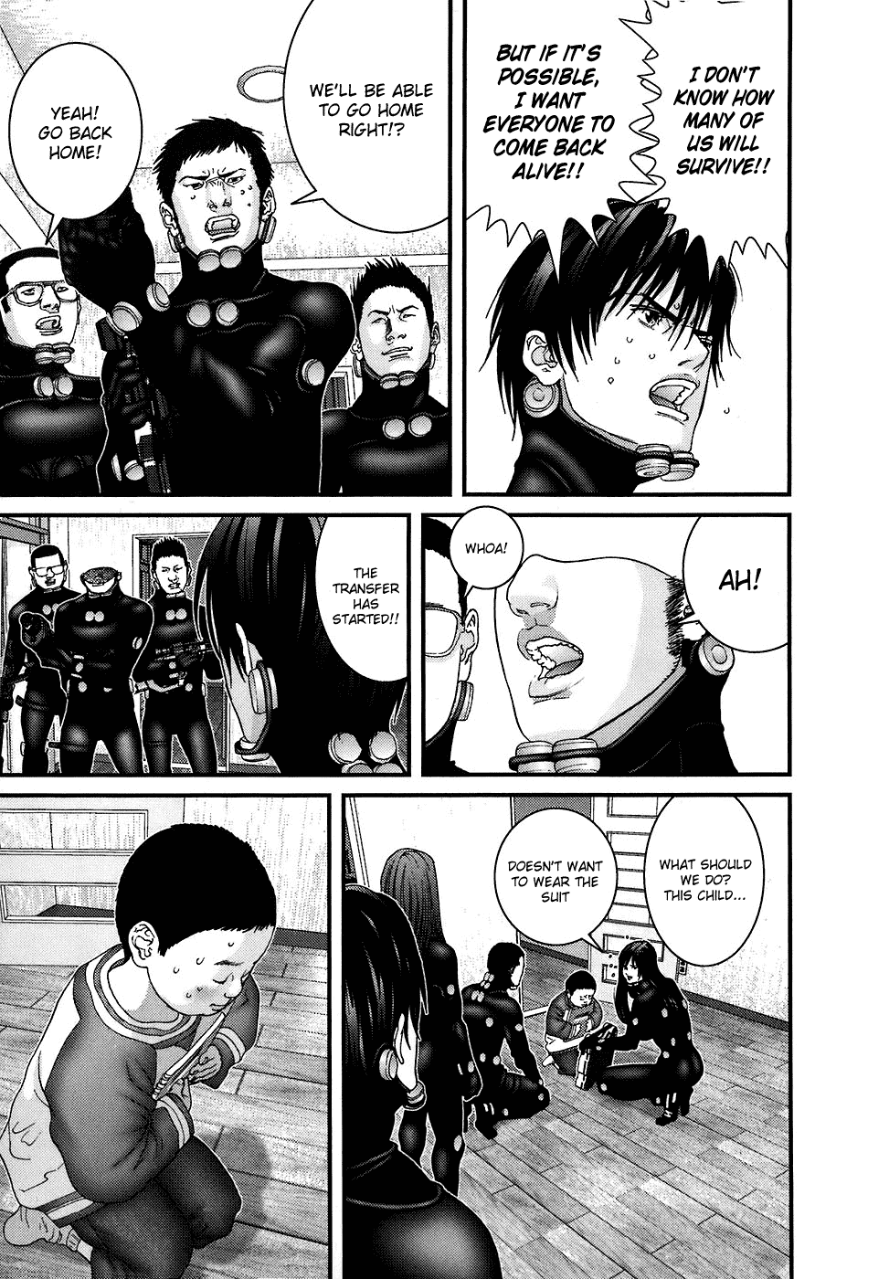 Gantz Chapter 190 page 13 - Chapter 190: Changing Clothes
