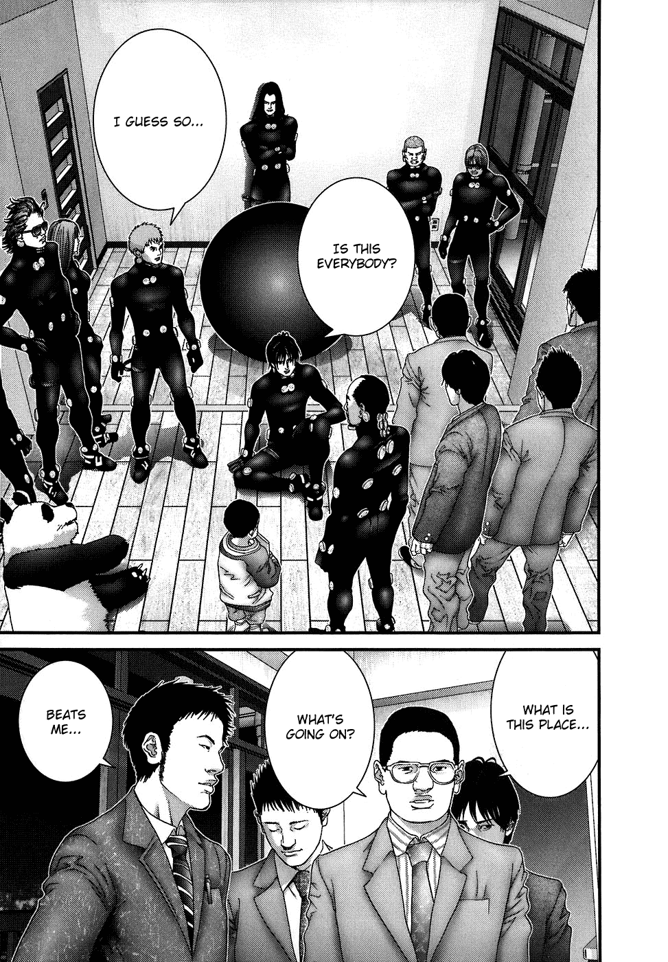 Gantz Chapter 190 page 7 - Chapter 190: Changing Clothes