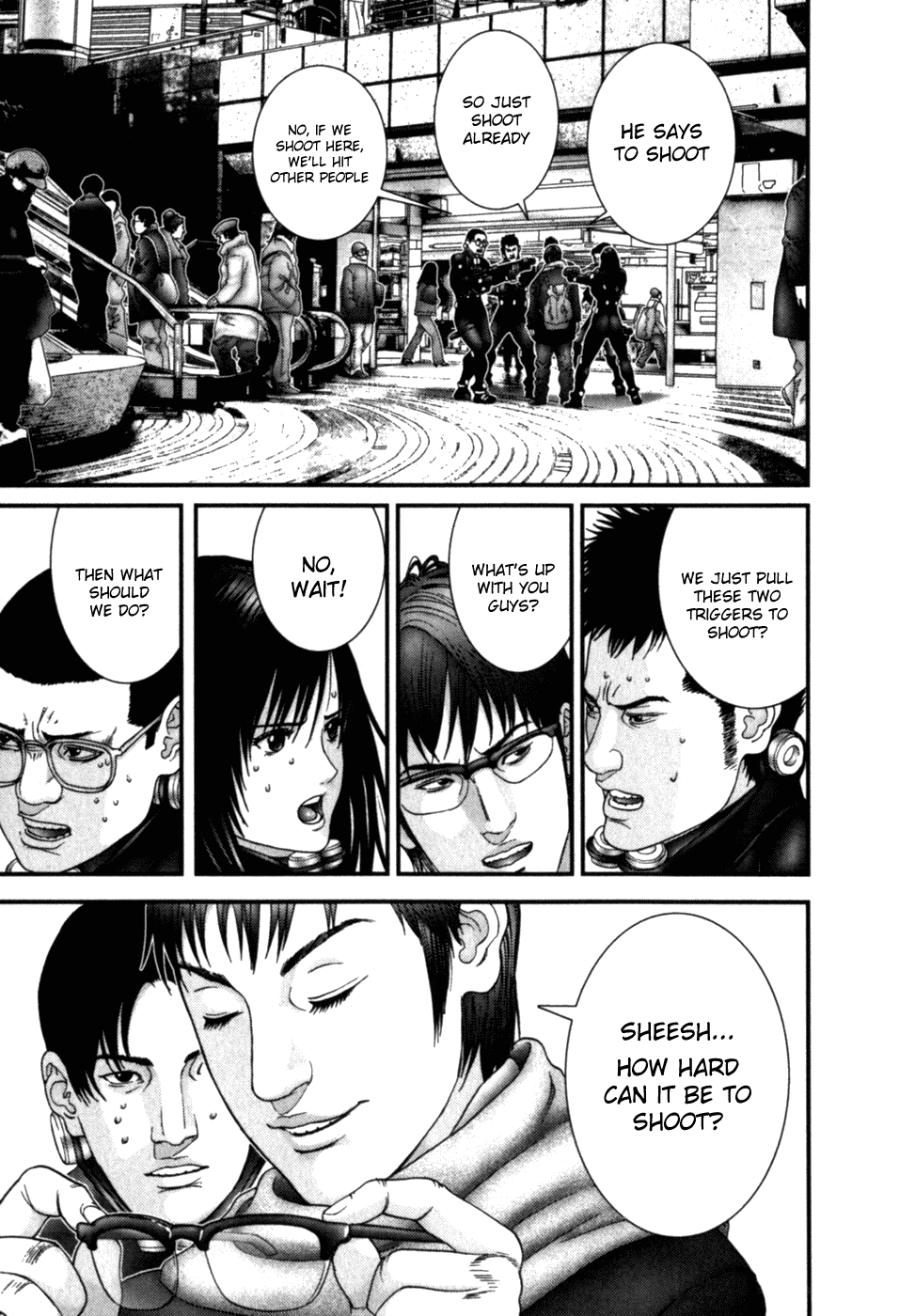 Gantz Chapter 192 page 3 - Chapter 192: Public Prescence