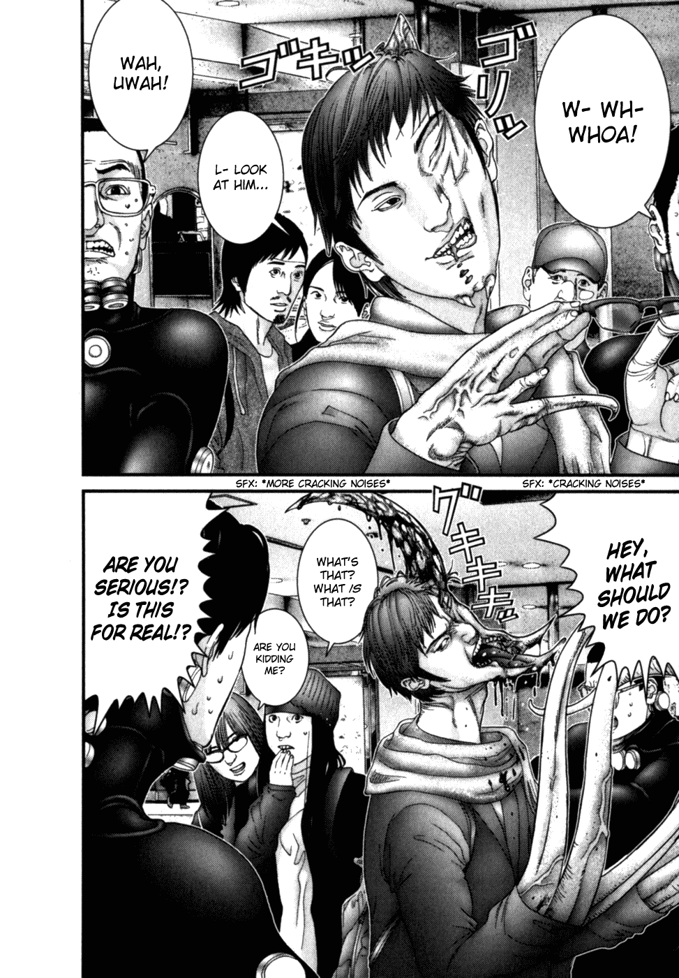 Gantz Chapter 192 page 4 - Chapter 192: Public Prescence