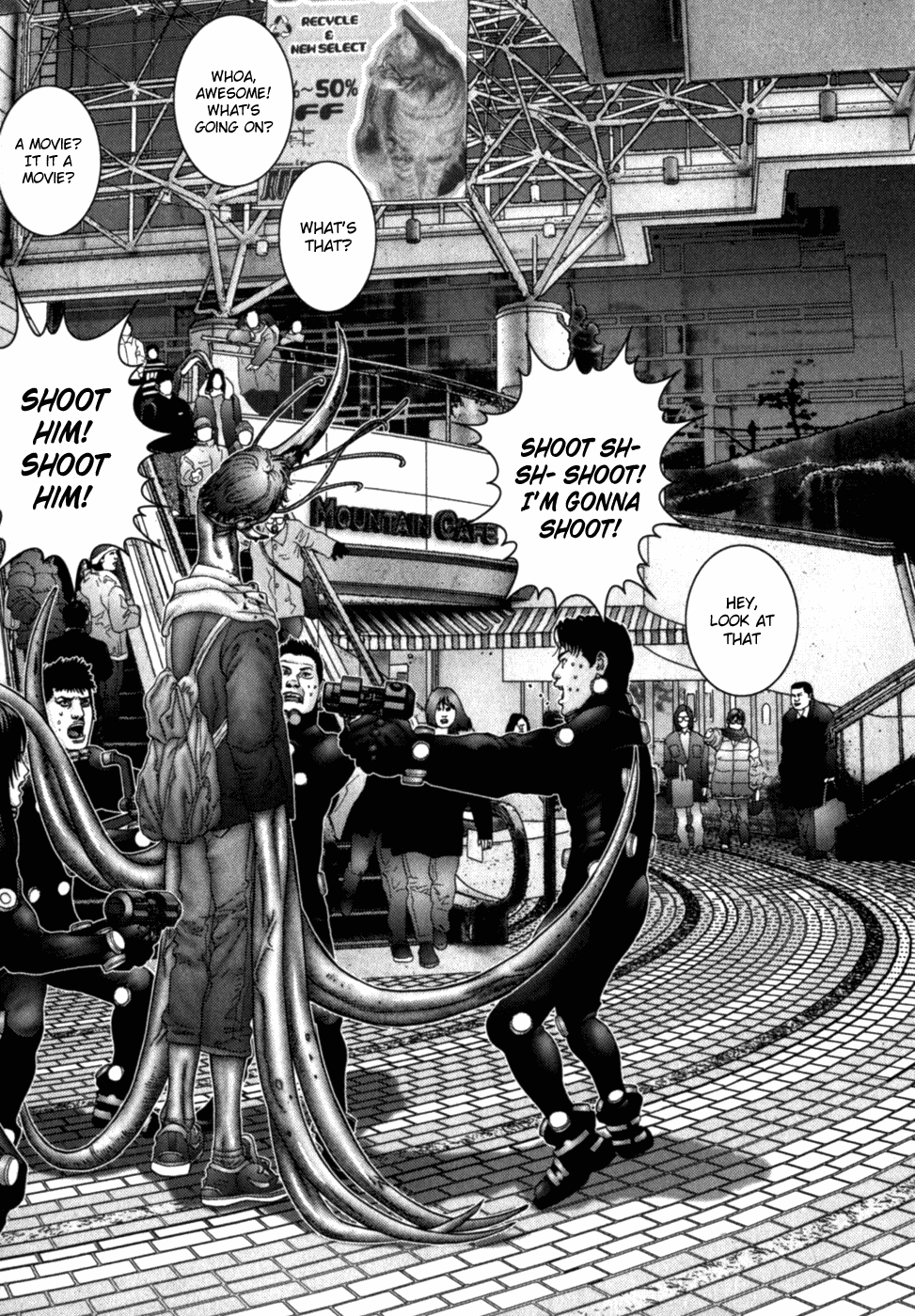 Gantz Chapter 192 page 5 - Chapter 192: Public Prescence