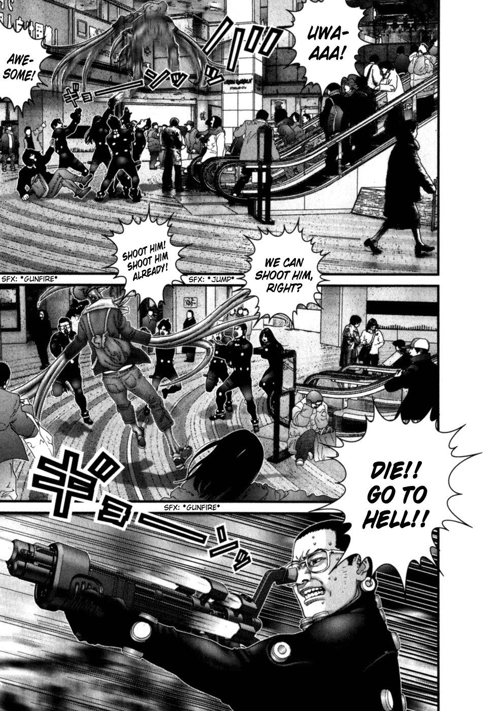 Gantz Chapter 192 page 7 - Chapter 192: Public Prescence