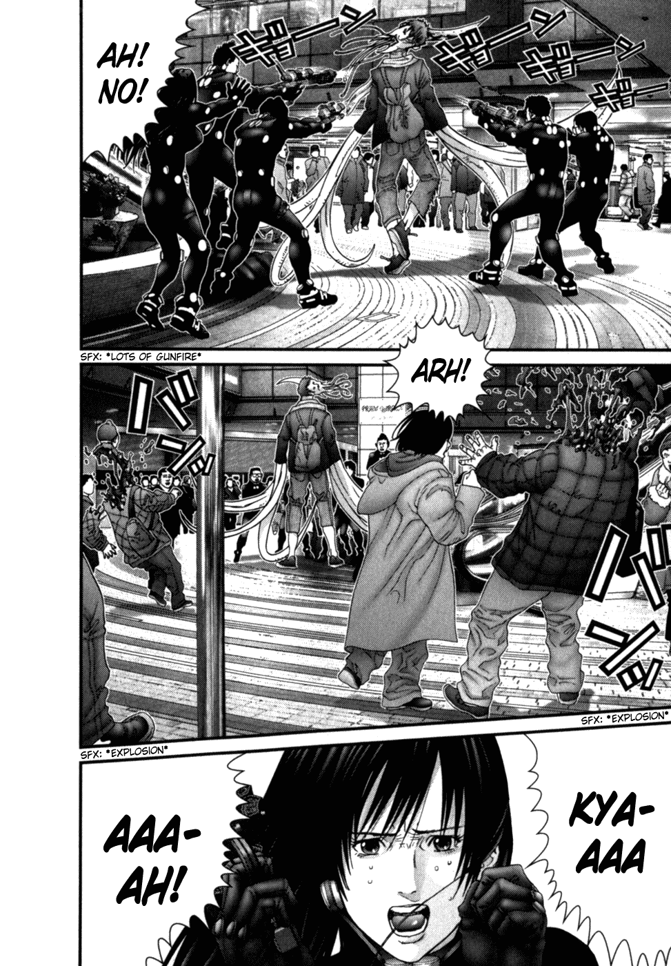 Gantz Chapter 192 page 8 - Chapter 192: Public Prescence