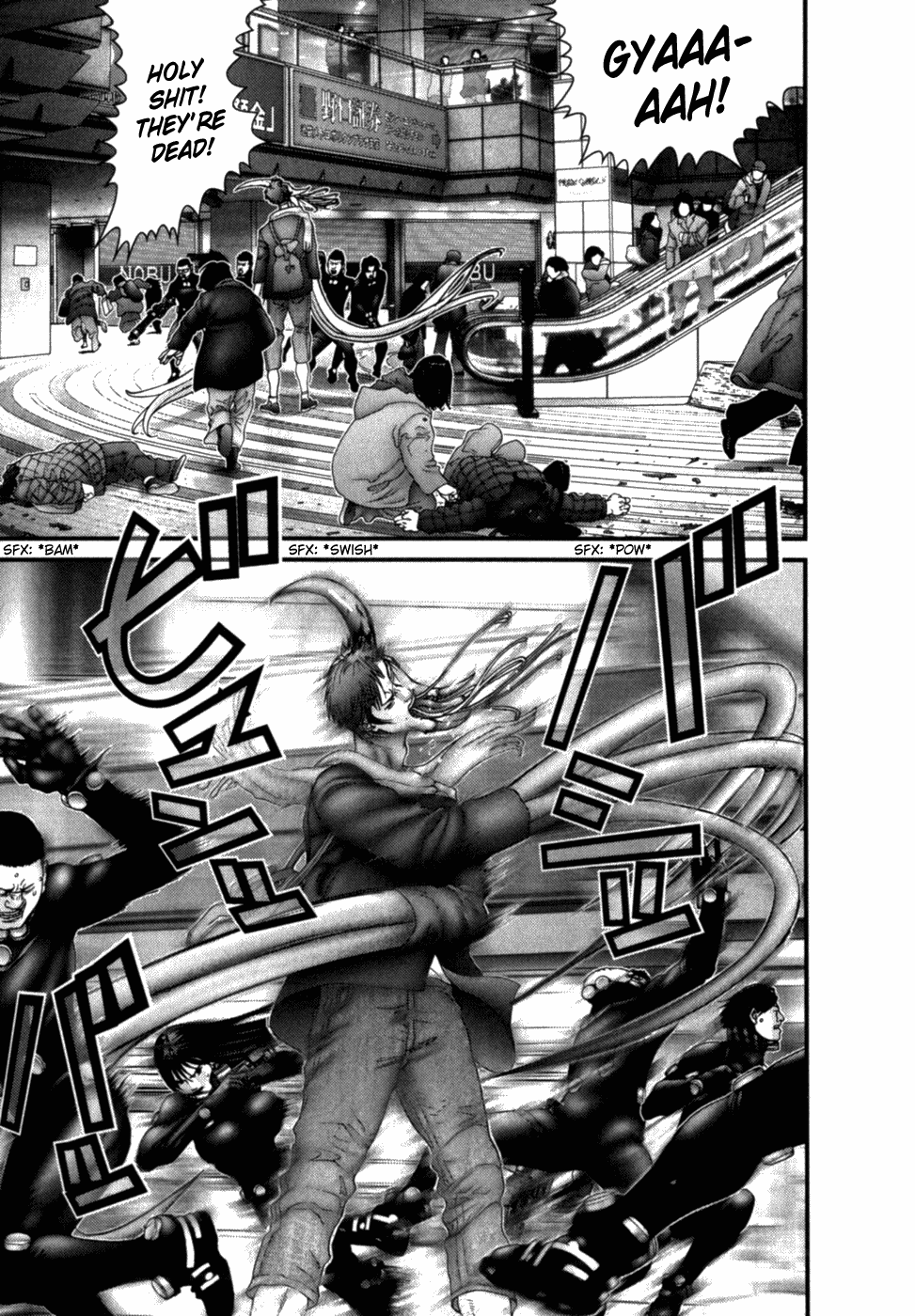 Gantz Chapter 192 page 9 - Chapter 192: Public Prescence