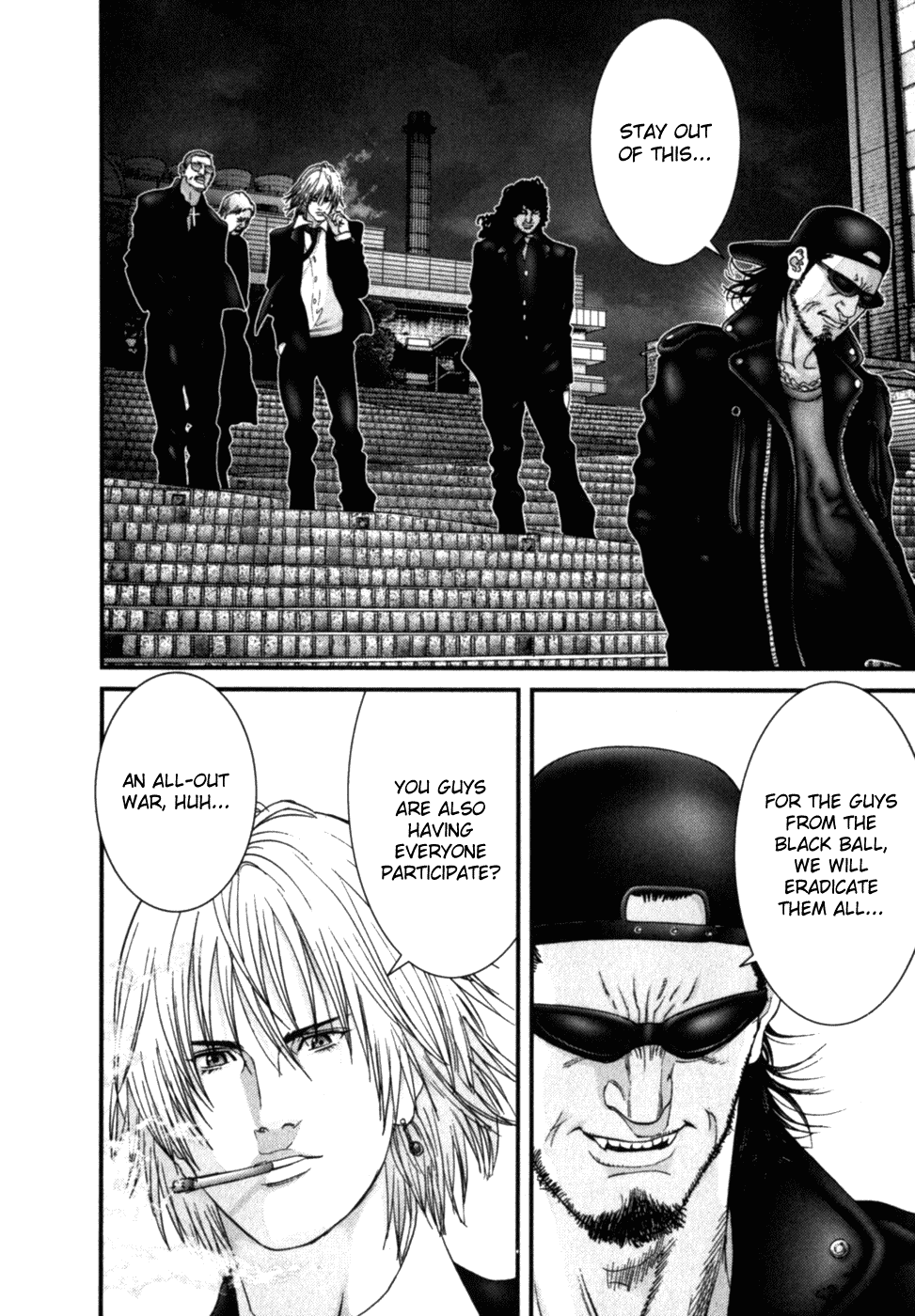 Gantz Chapter 193 page 13 - Chapter 193: The Oni Is Outside