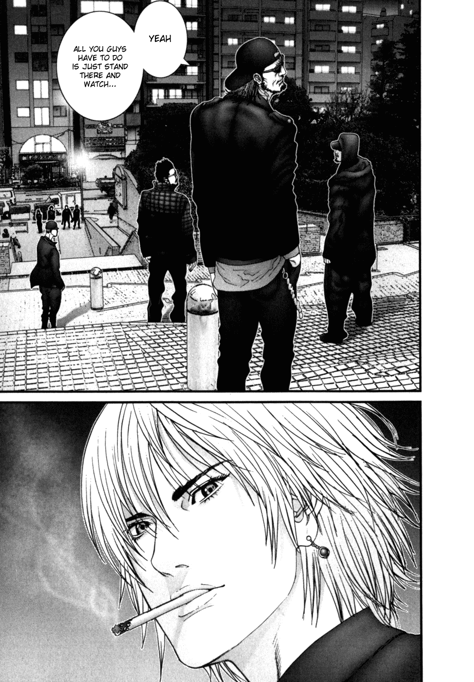 Gantz Chapter 193 page 14 - Chapter 193: The Oni Is Outside
