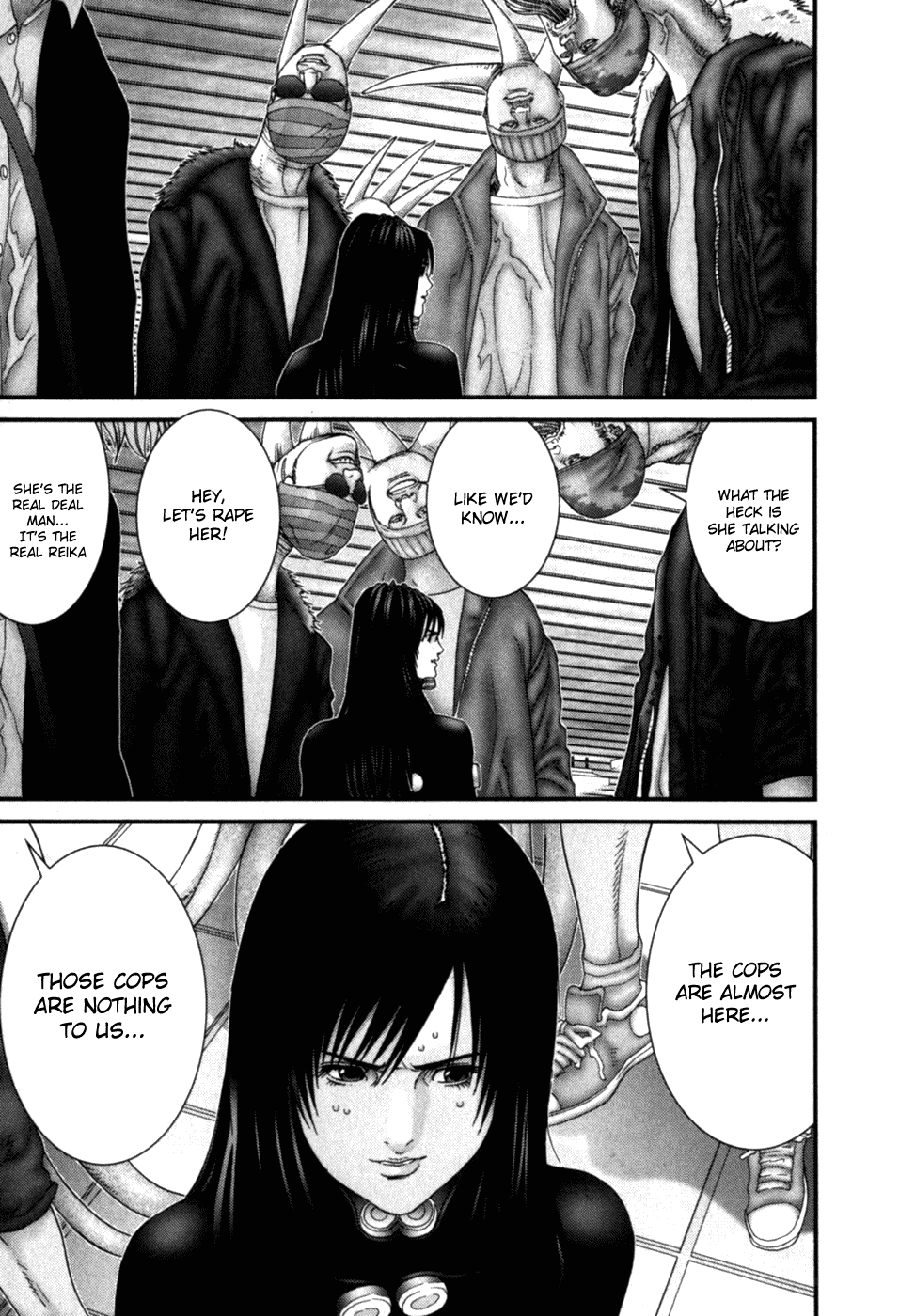 Gantz Chapter 193 page 5 - Chapter 193: The Oni Is Outside