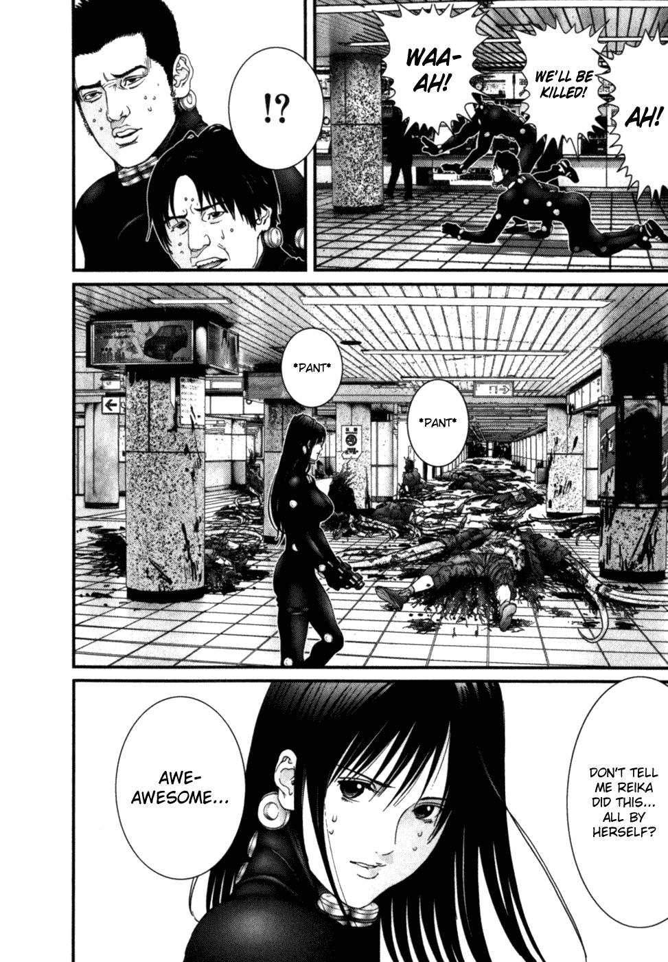 Gantz Chapter 194 page 3 - Chapter 194: Street Fight