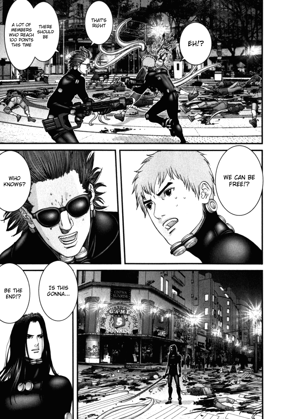 Gantz Chapter 194 page 8 - Chapter 194: Street Fight
