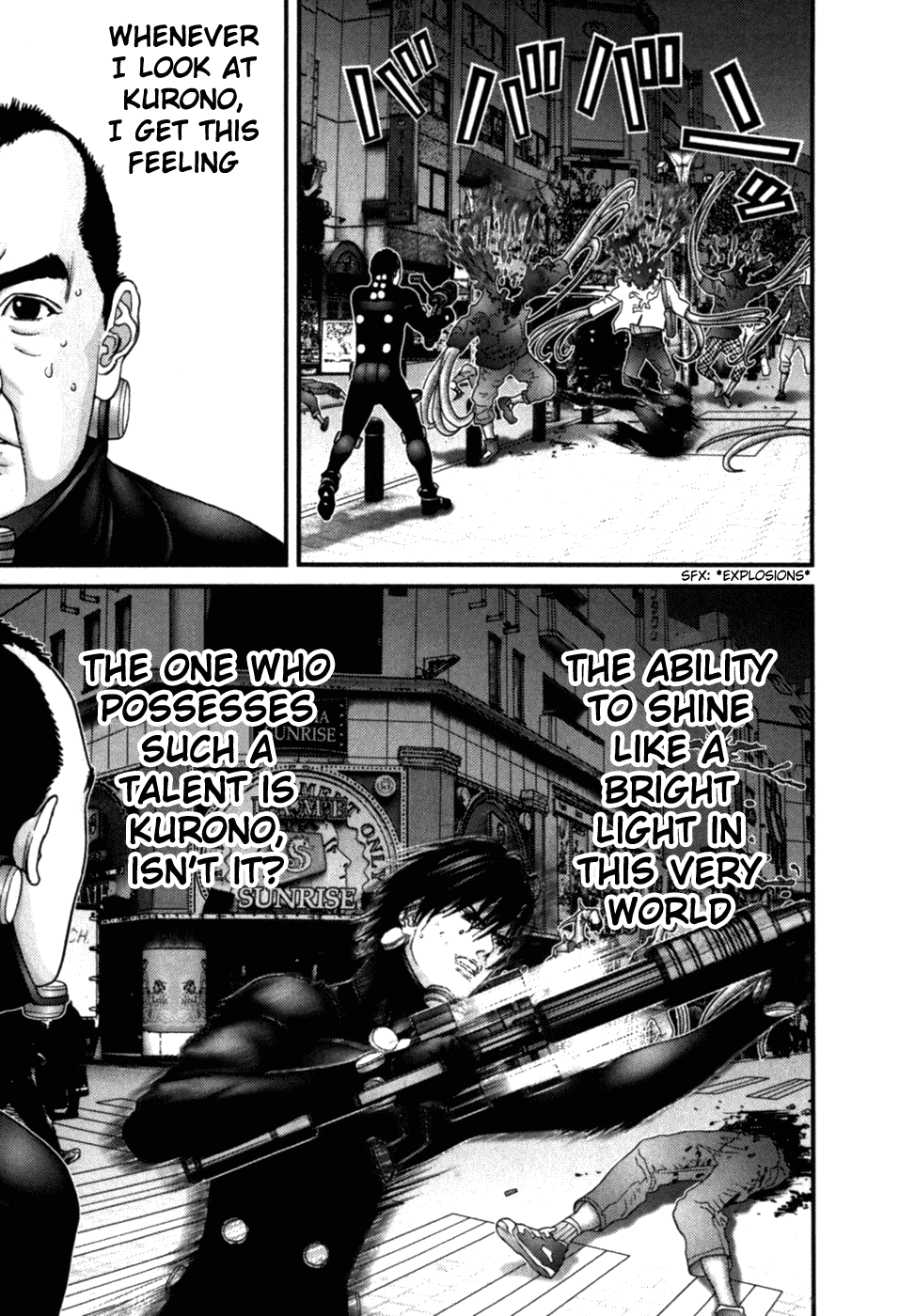 Gantz Chapter 195 page 7 - Chapter 195: Burning Type