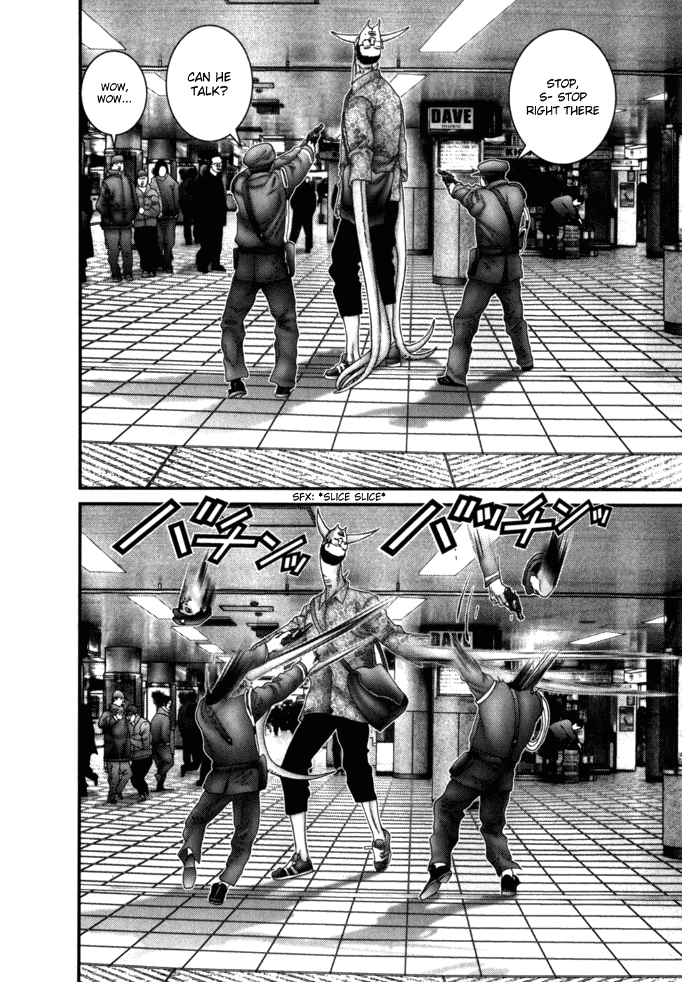 Gantz Chapter 195 page 8 - Chapter 195: Burning Type
