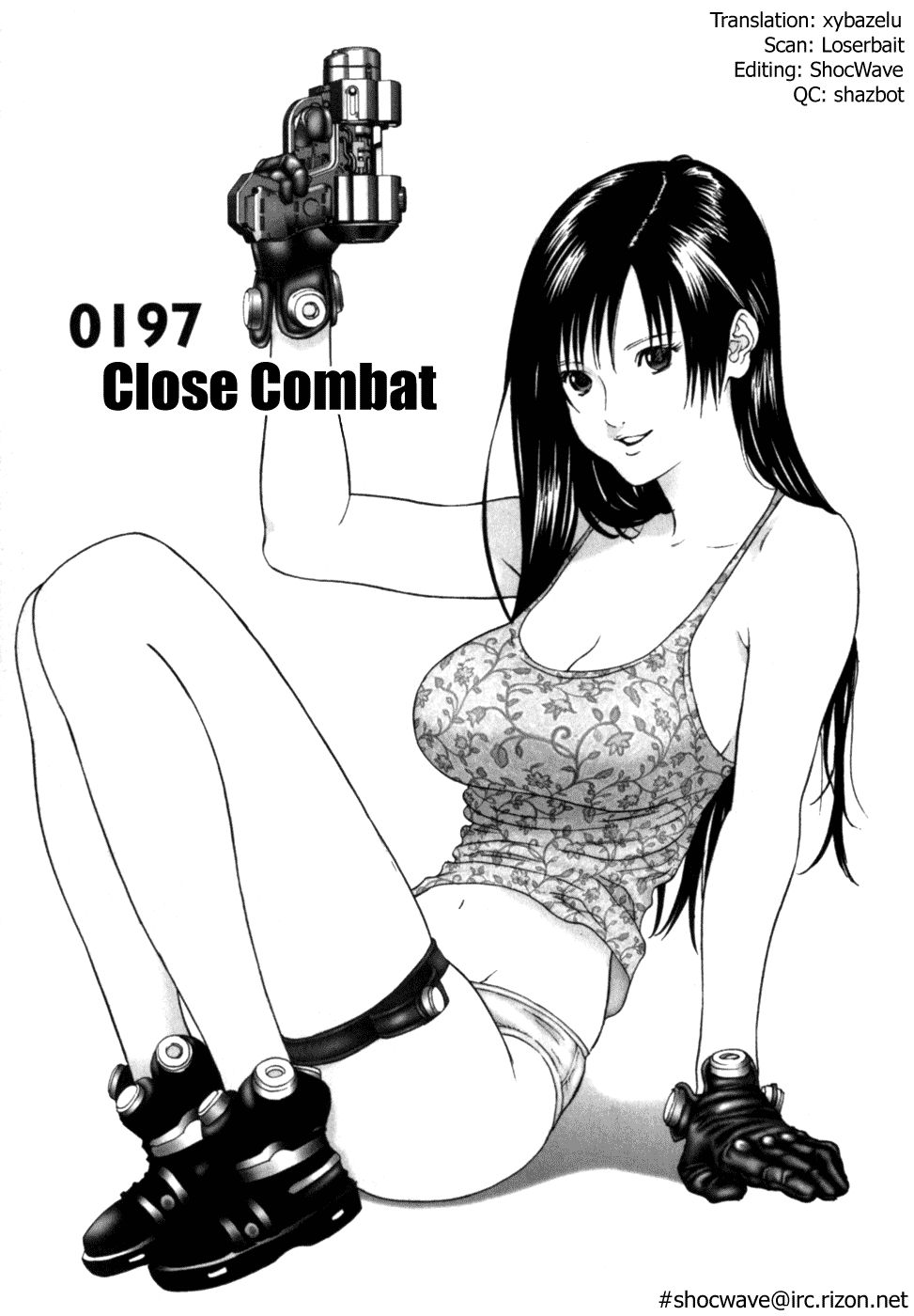 Gantz Chapter 197 page 1 - Chapter 197: Close Combat