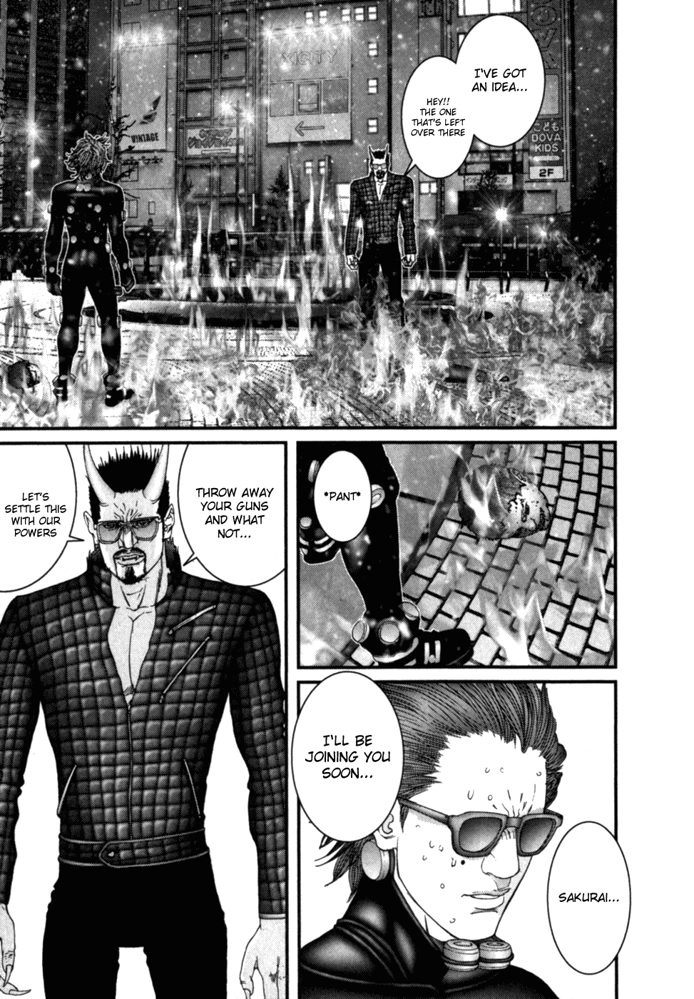 Gantz Chapter 197 page 12 - Chapter 197: Close Combat