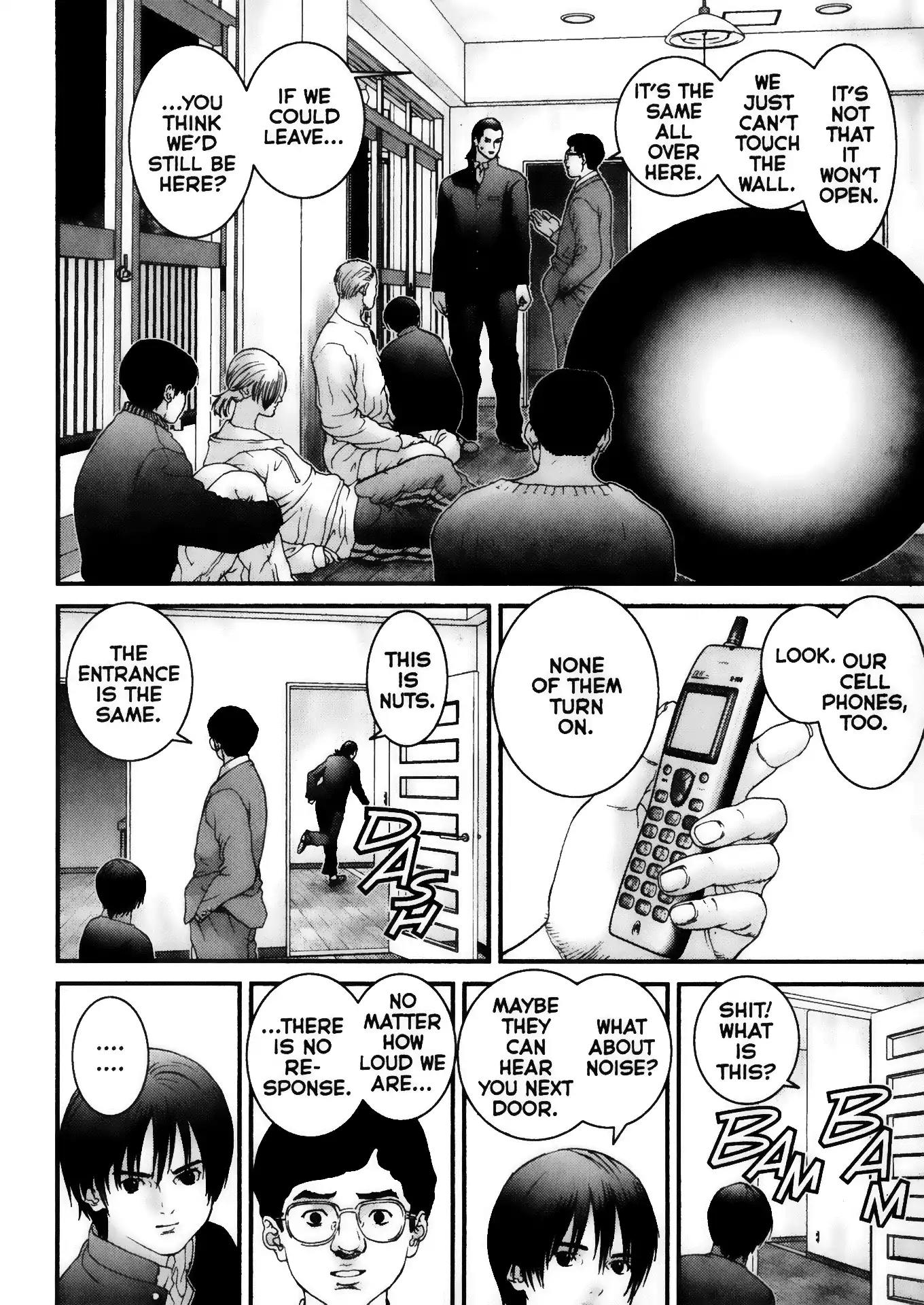 Gantz Chapter 2 page 11 - Chapter 2: Vol.1 0002: The Enigma Room
