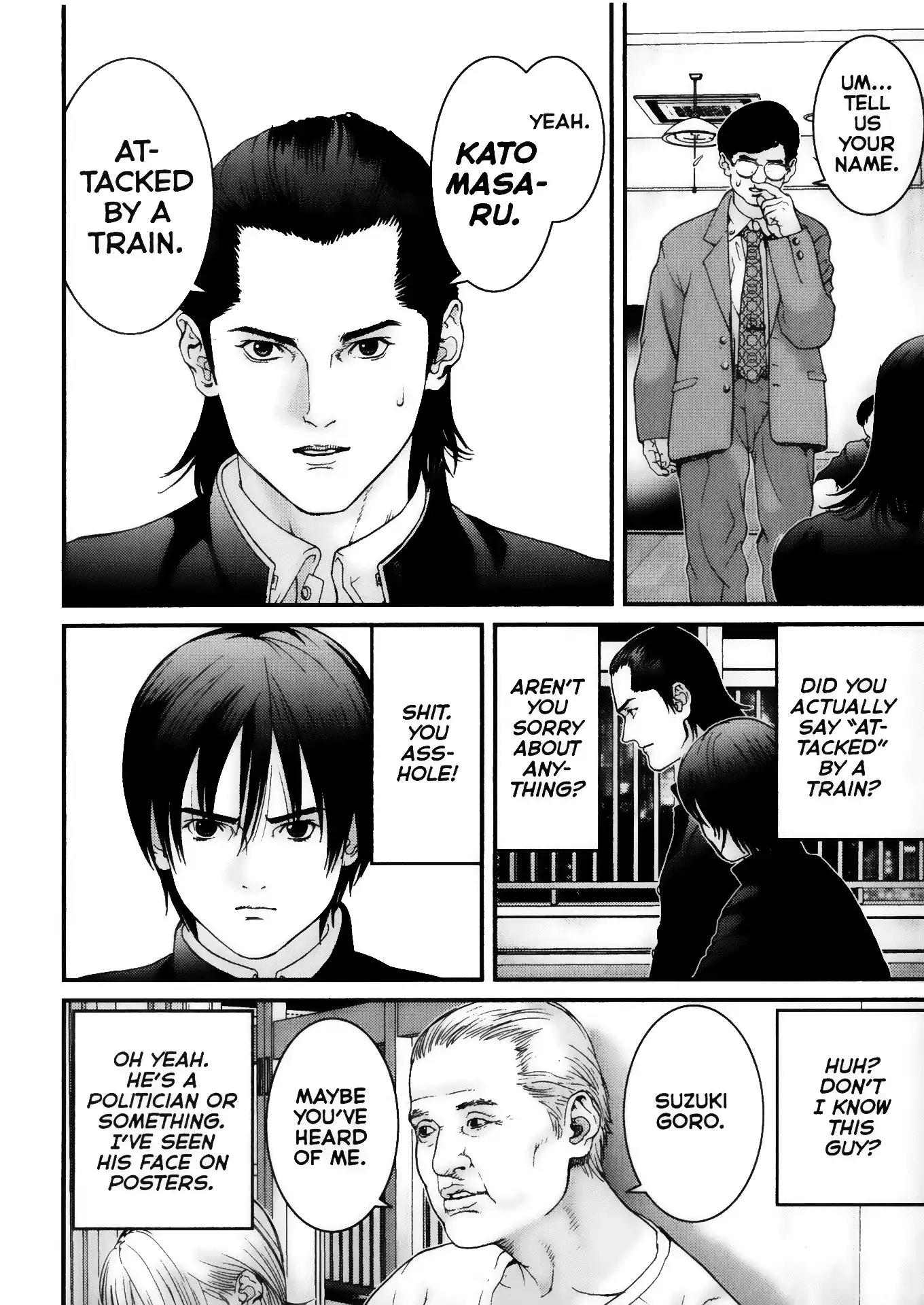 Gantz Chapter 2 page 17 - Chapter 2: Vol.1 0002: The Enigma Room