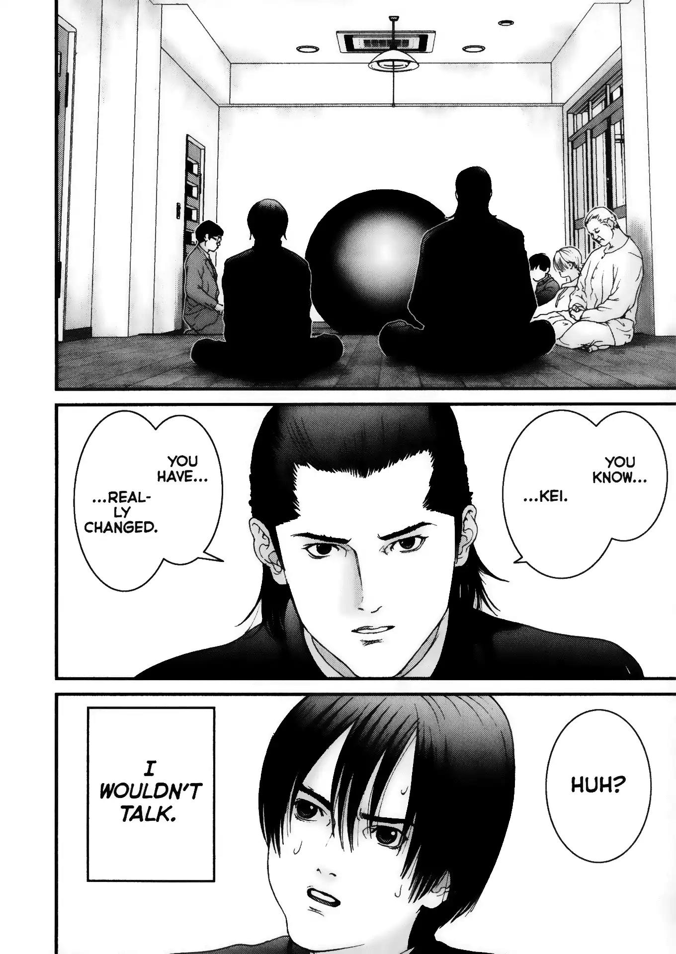 Gantz Chapter 2 page 21 - Chapter 2: Vol.1 0002: The Enigma Room