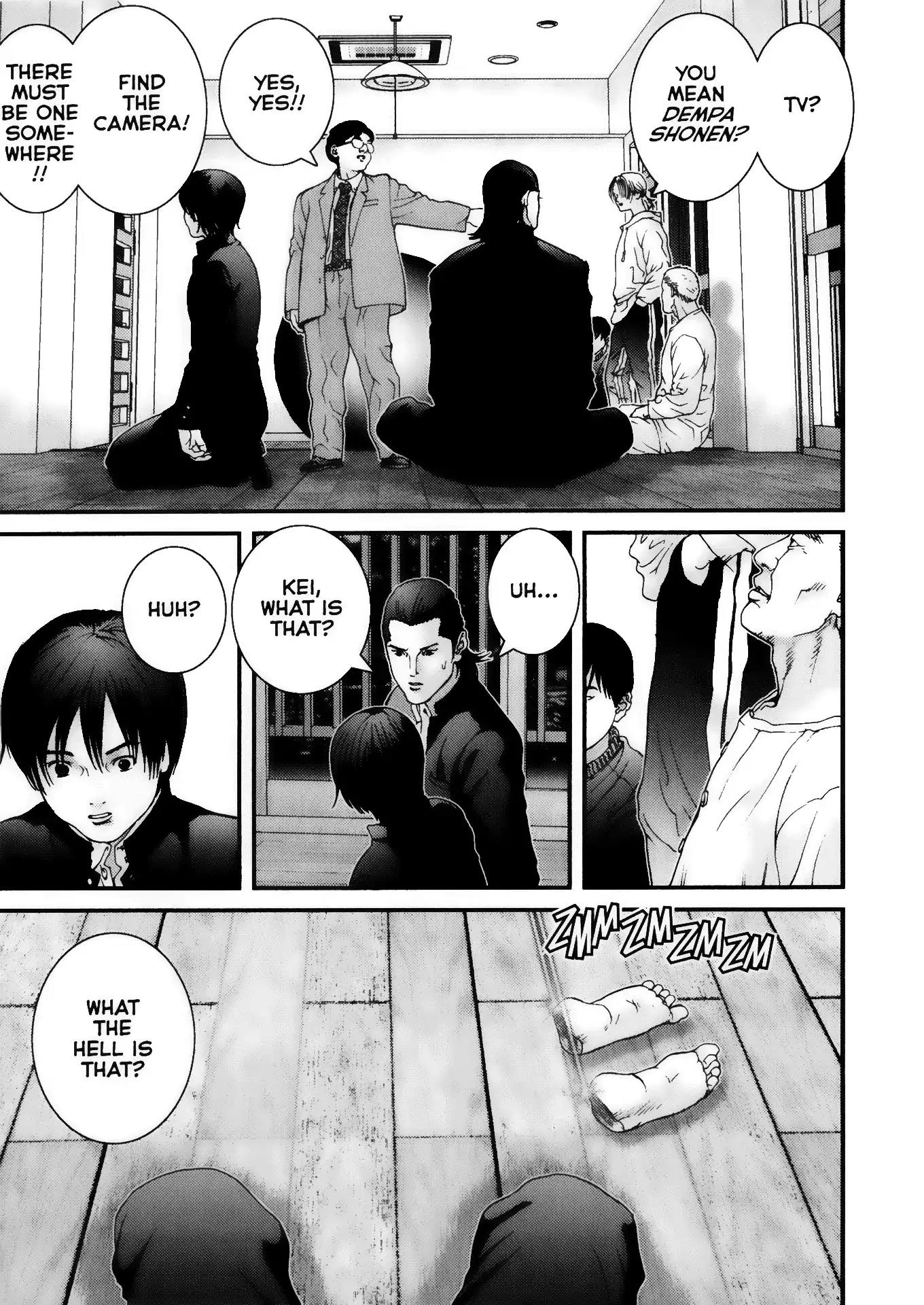 Gantz Chapter 2 page 26 - Chapter 2: Vol.1 0002: The Enigma Room