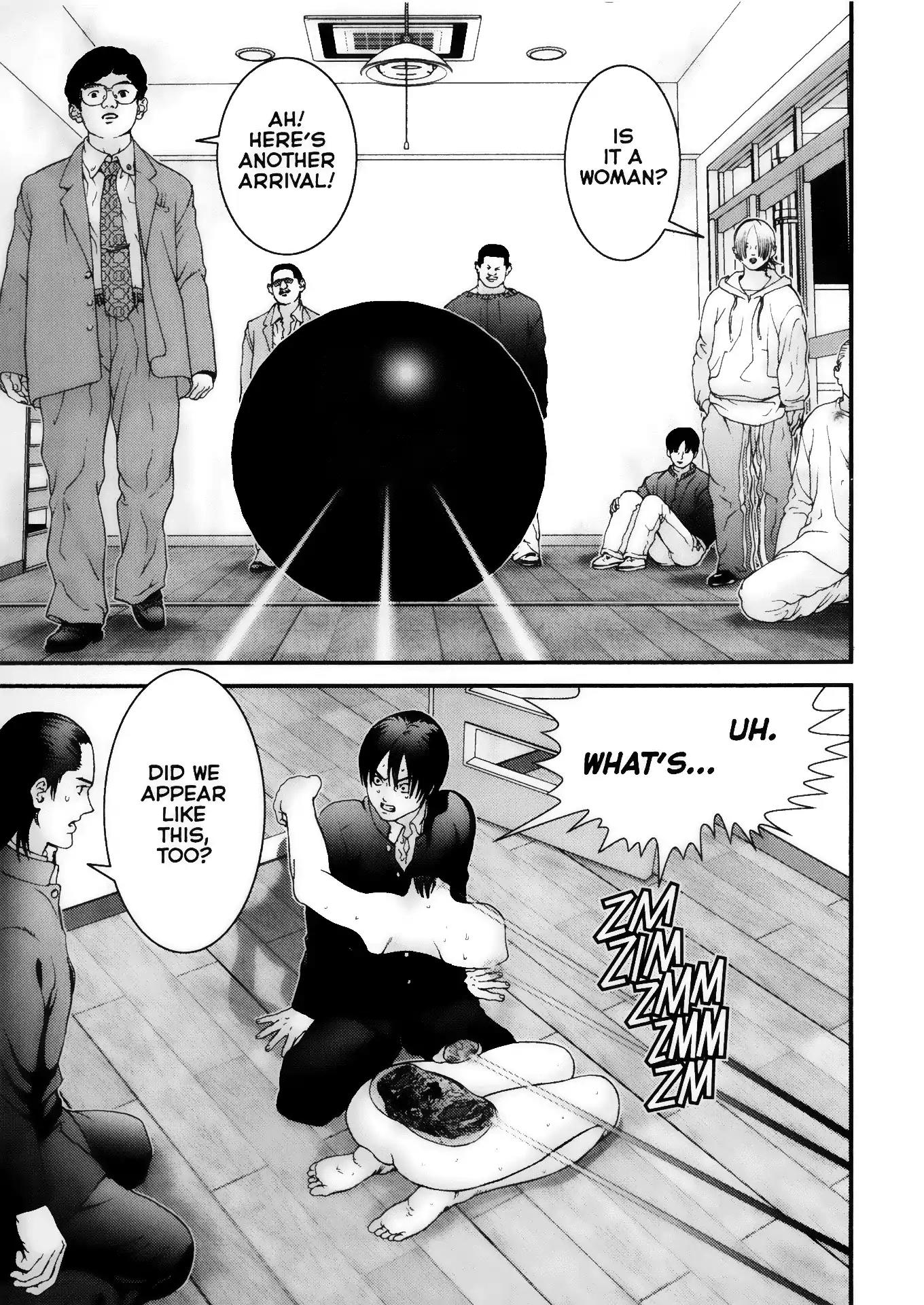 Gantz Chapter 2 page 28 - Chapter 2: Vol.1 0002: The Enigma Room