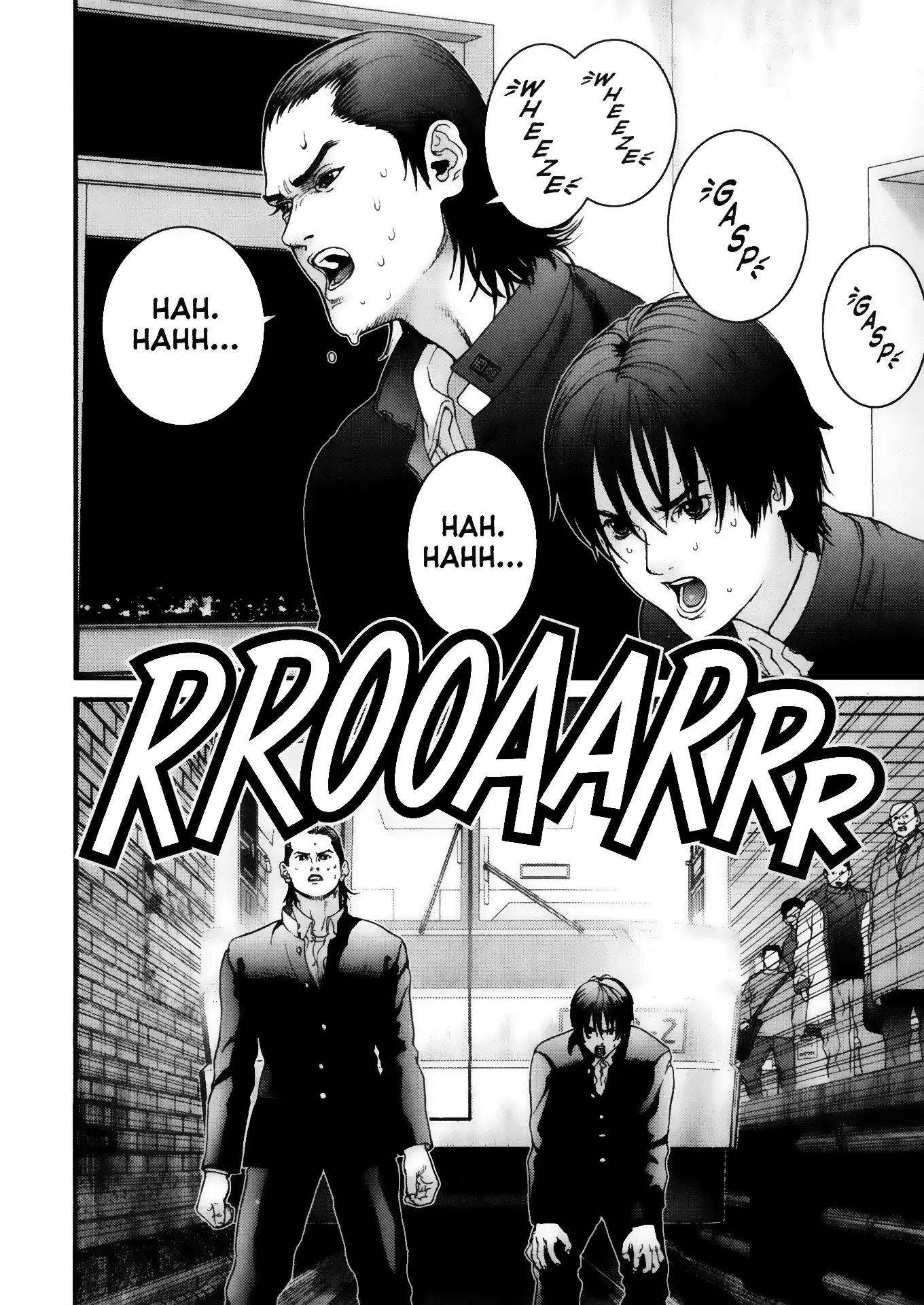 Gantz Chapter 2 page 3 - Chapter 2: Vol.1 0002: The Enigma Room