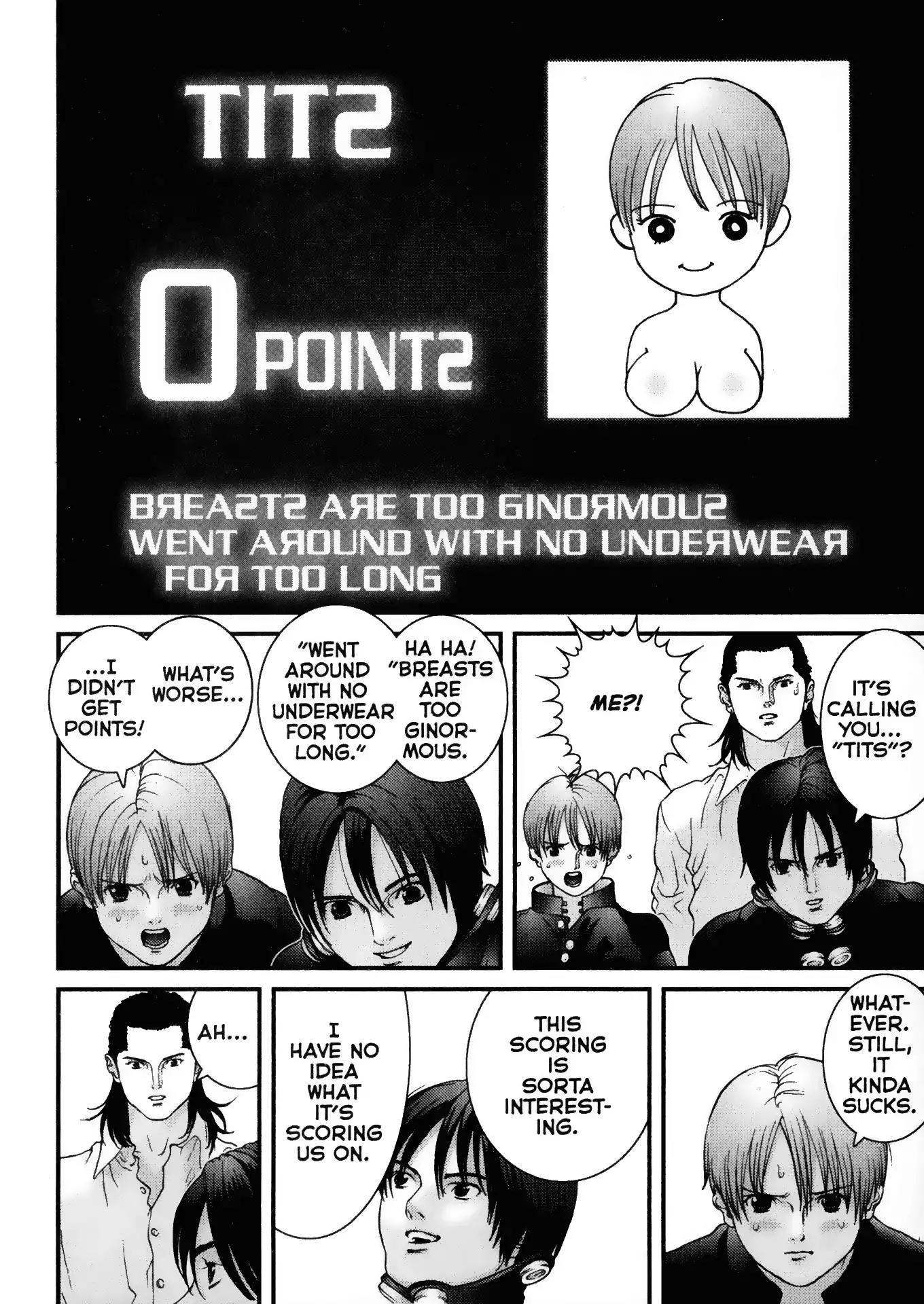 Gantz Chapter 20 page 4 - Chapter 20: Vol.2 0020: Scoring