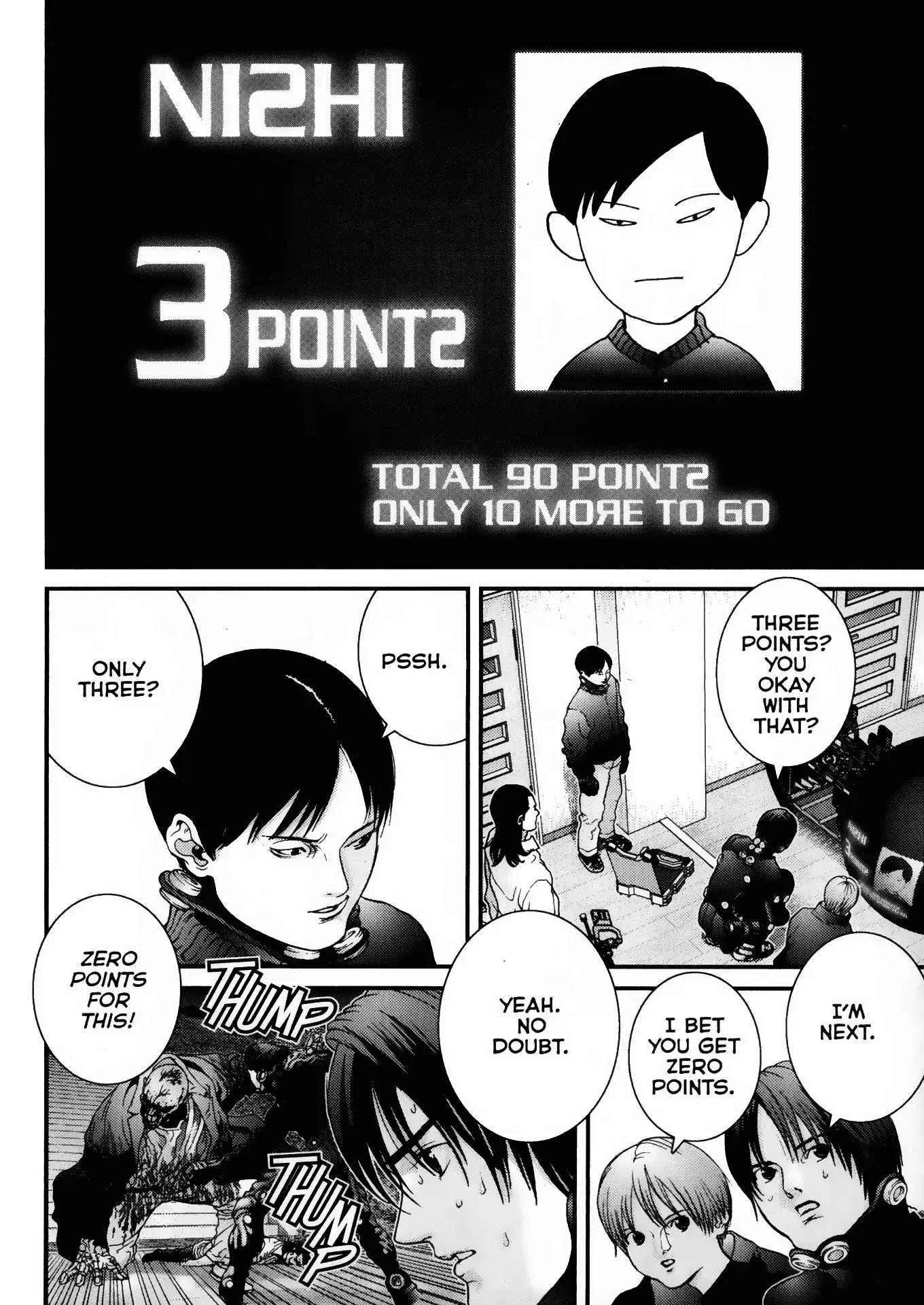 Gantz Chapter 20 page 6 - Chapter 20: Vol.2 0020: Scoring