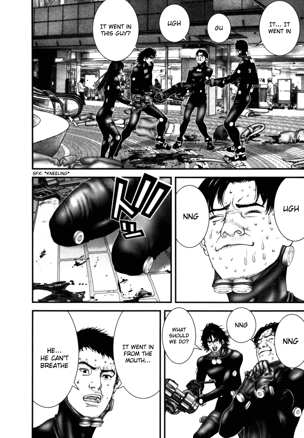 Gantz Chapter 201 page 2 - Chapter 201: Murder Vomit