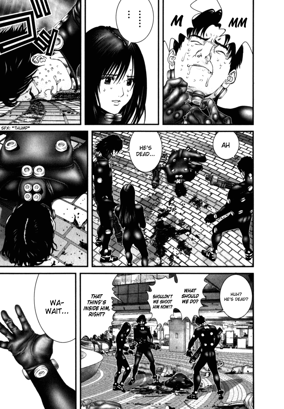 Gantz Chapter 201 page 3 - Chapter 201: Murder Vomit