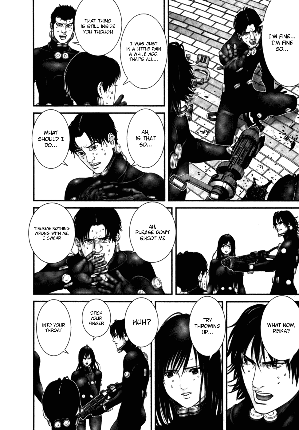 Gantz Chapter 201 page 4 - Chapter 201: Murder Vomit