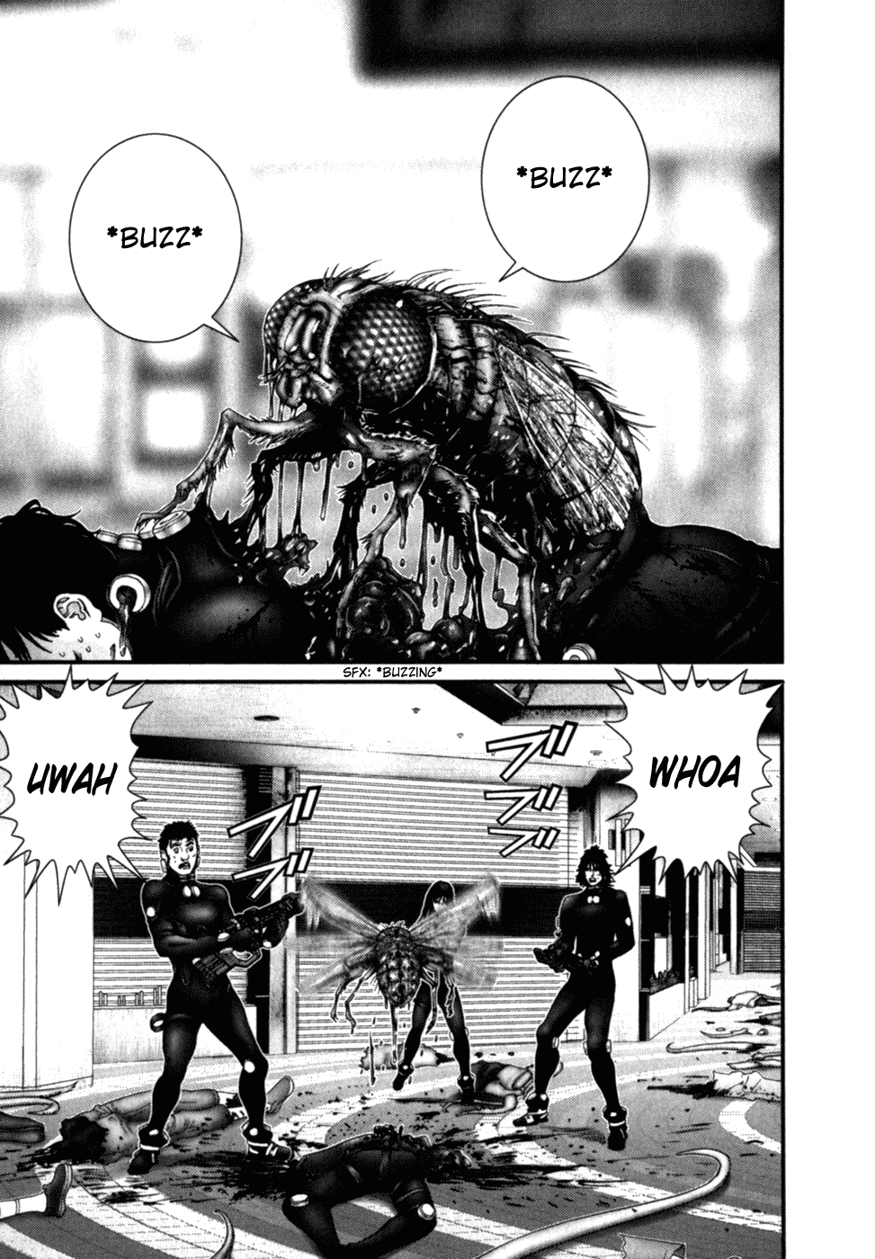 Gantz Chapter 201 page 7 - Chapter 201: Murder Vomit