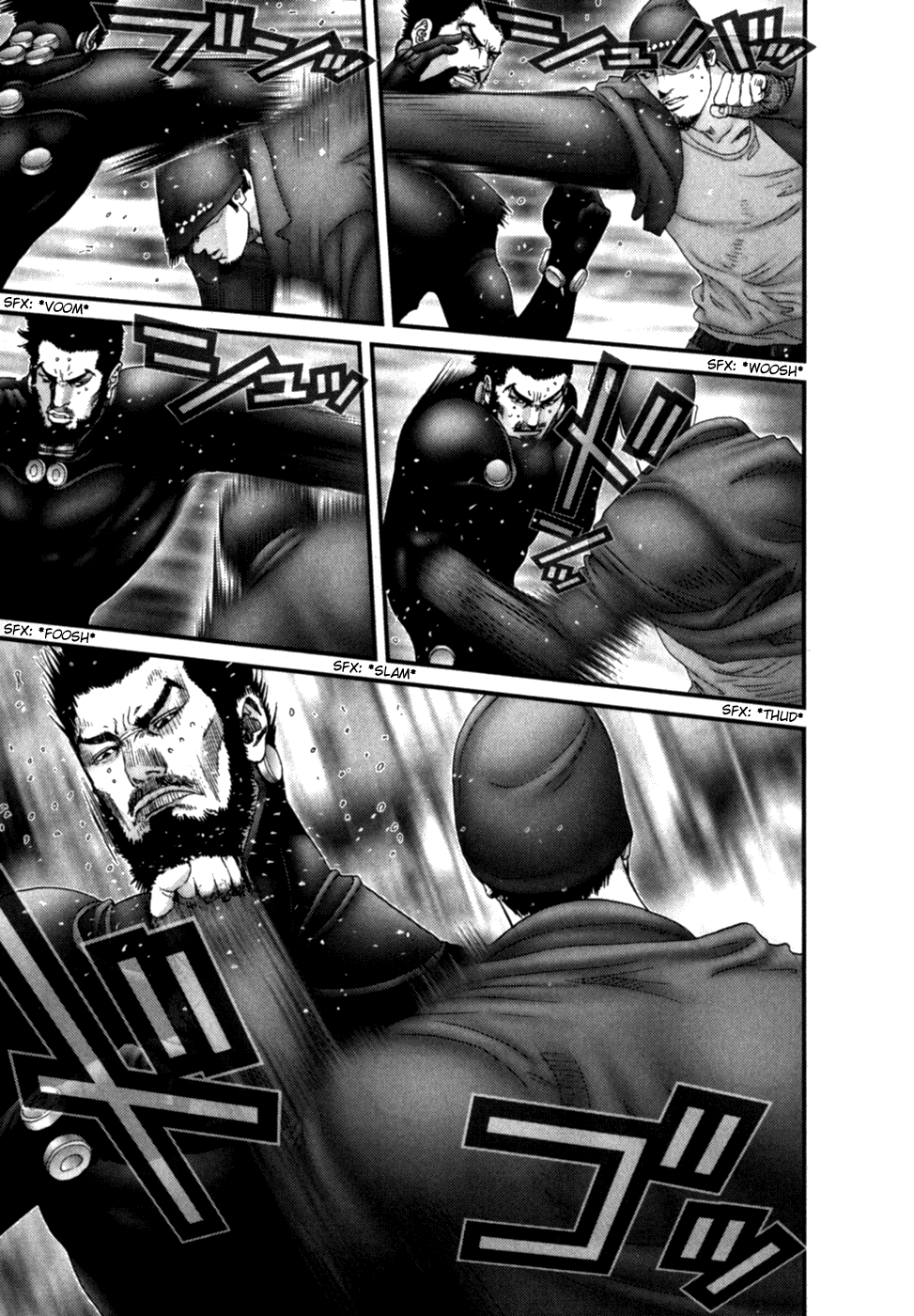 Gantz Chapter 203 page 9 - Chapter 203: Fists