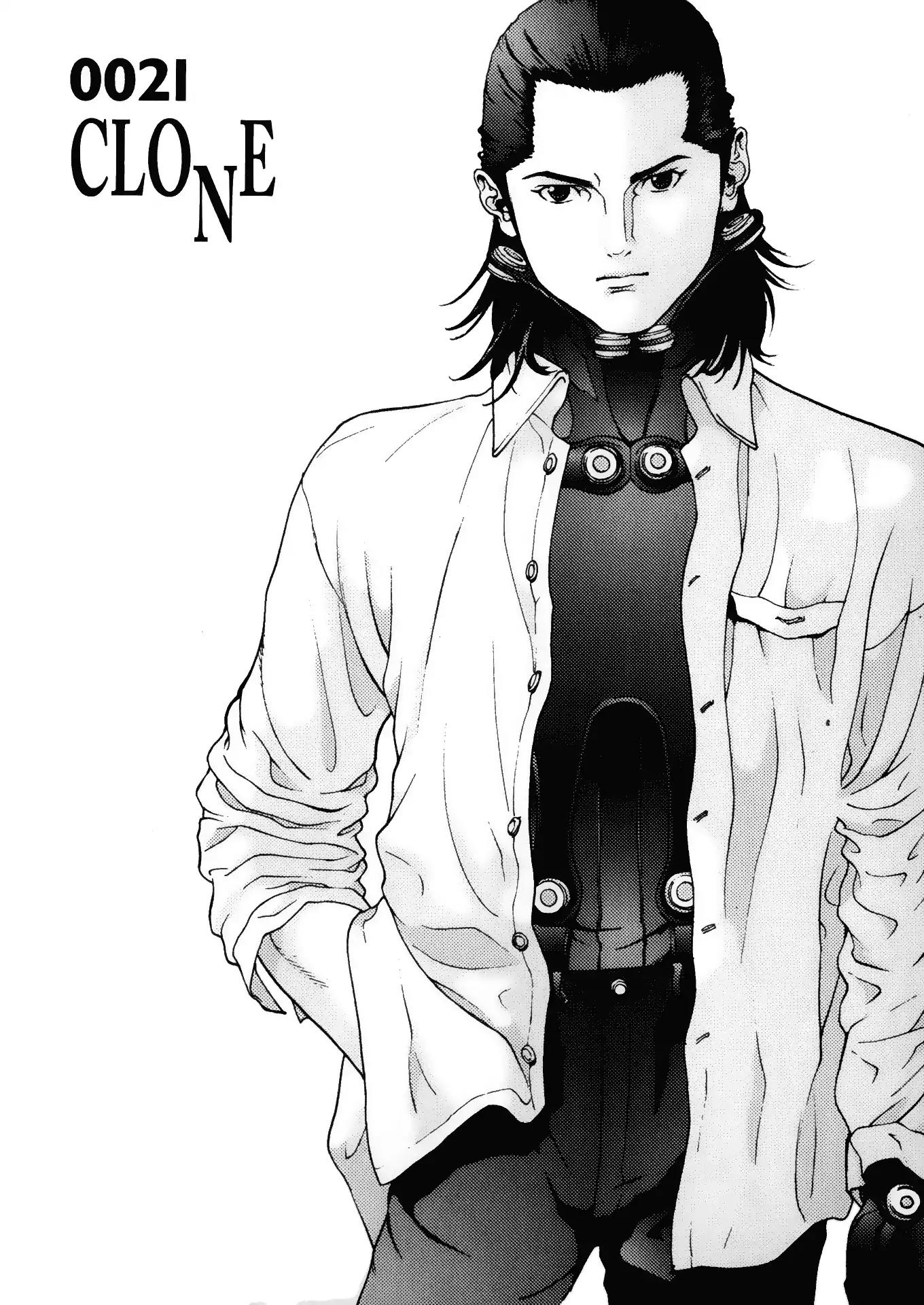 Gantz Chapter 21 page 1 - Chapter 21: Vol.2 0021: Clone