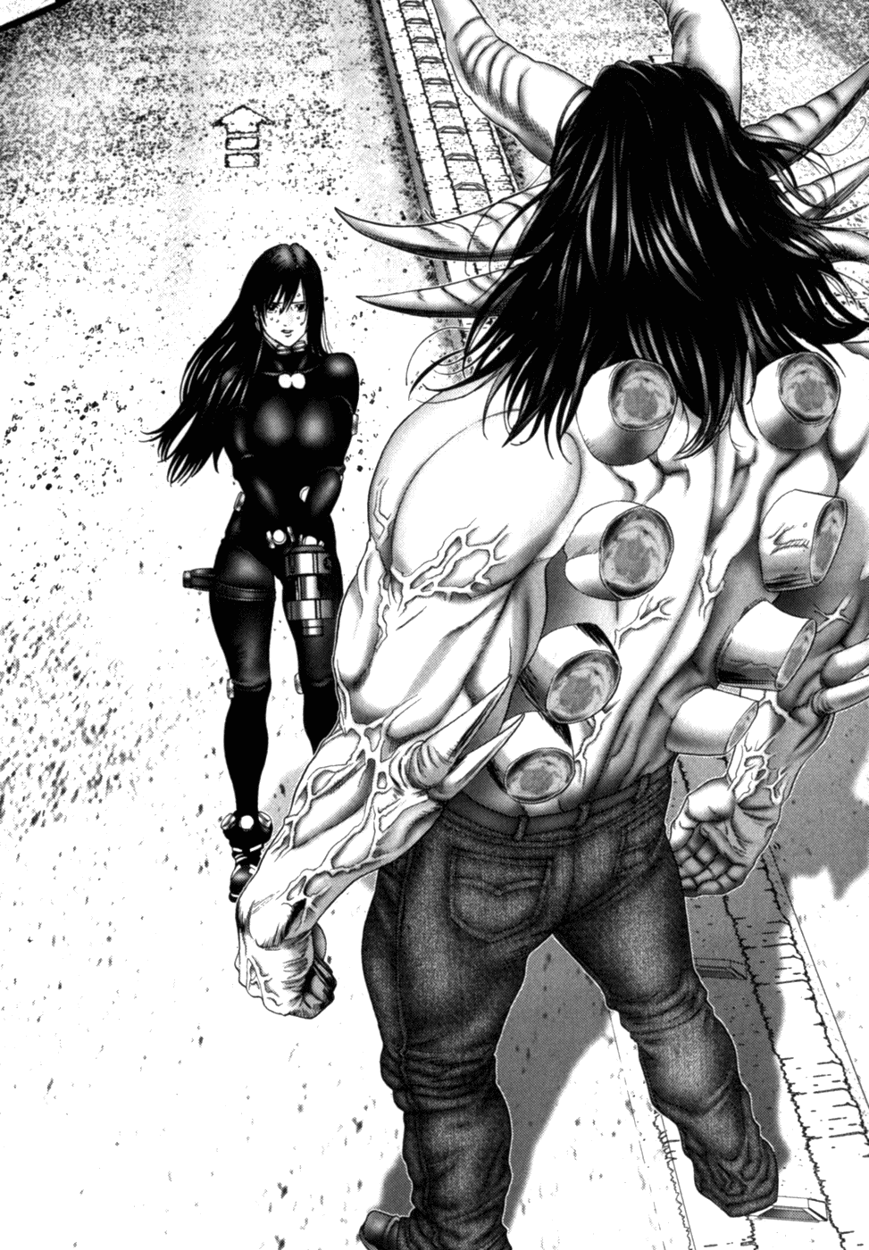 Gantz Chapter 213 page 2 - Chapter 213: Flying Slash