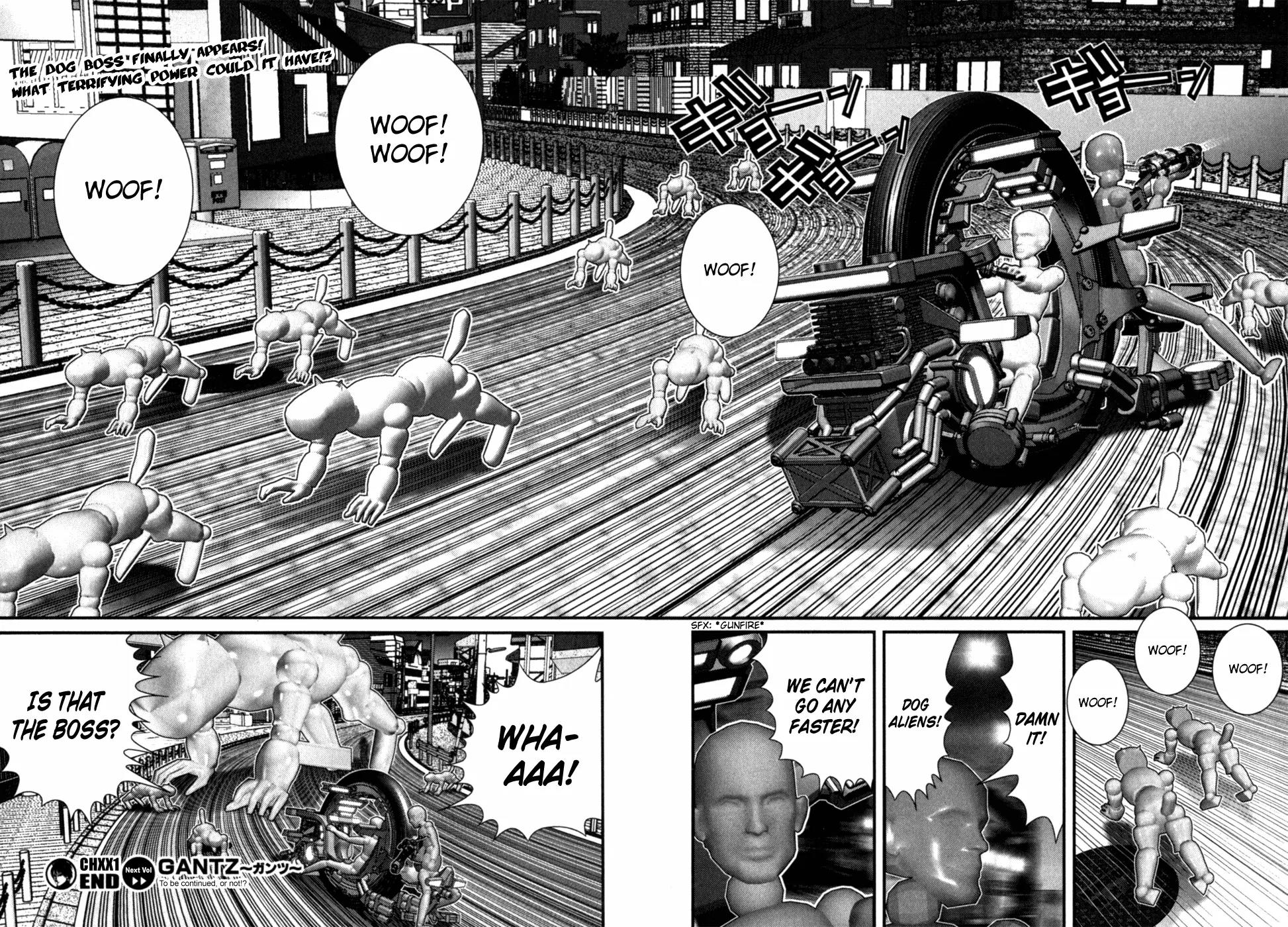 Gantz Chapter 214.5 page 4 - Chapter 214.5: Omake