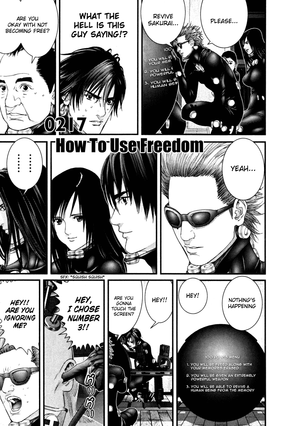 Gantz Chapter 217 page 2 - Chapter 217: How to Use Freedom