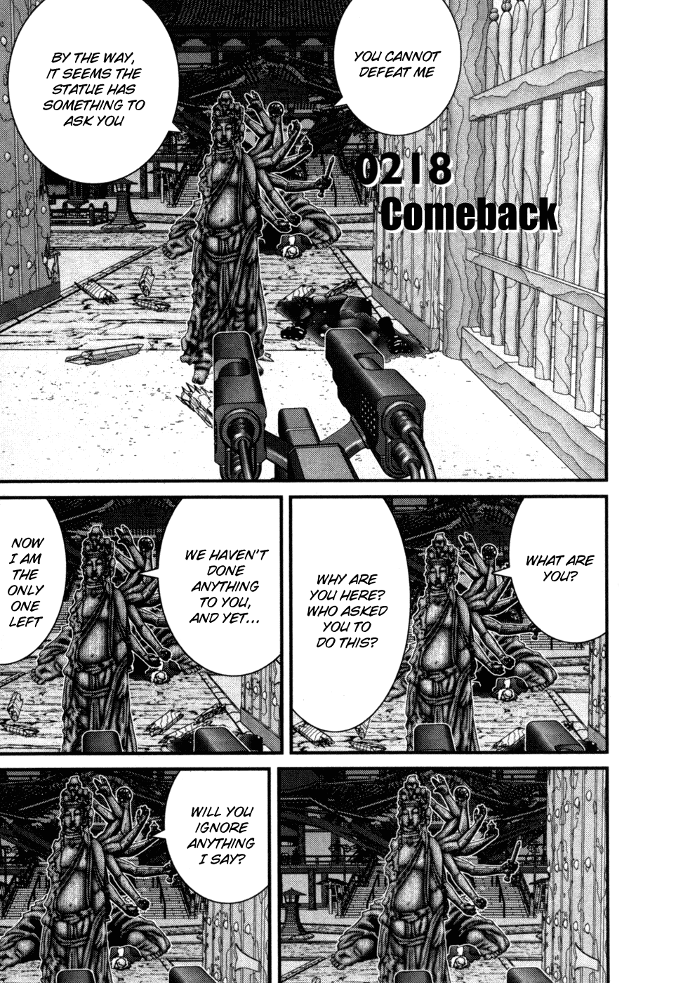 Gantz Chapter 218 page 2 - Chapter 218: Comeback