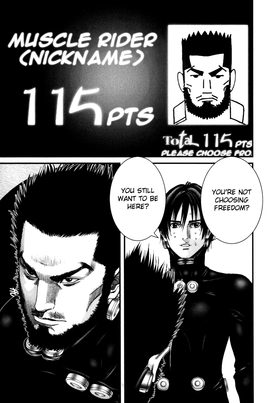 Gantz Chapter 219 page 4 - Chapter 219: A Third Member Returns