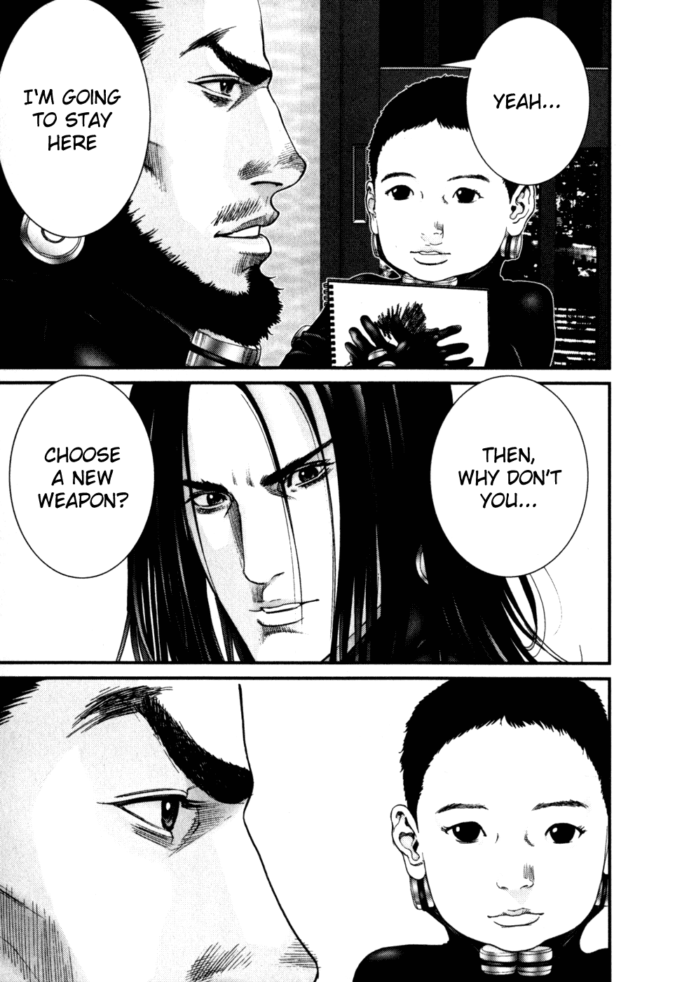 Gantz Chapter 219 page 6 - Chapter 219: A Third Member Returns