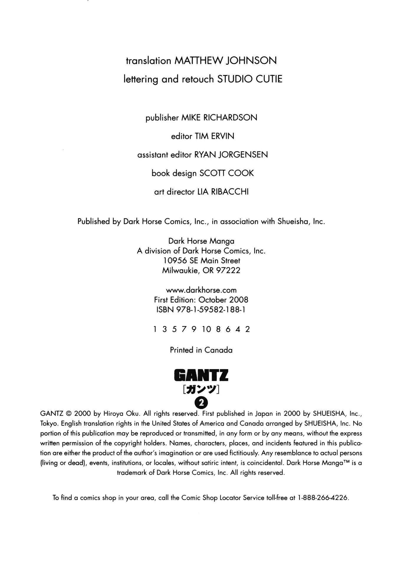Gantz Chapter 22 page 23 - Chapter 22: Vol.2 0022: Duplication